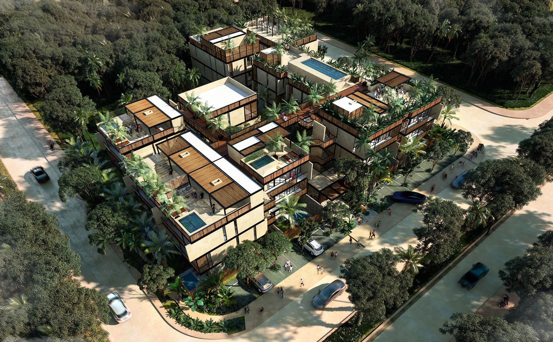 Multiple Condos in Tulum, Aldea Zama 11702587