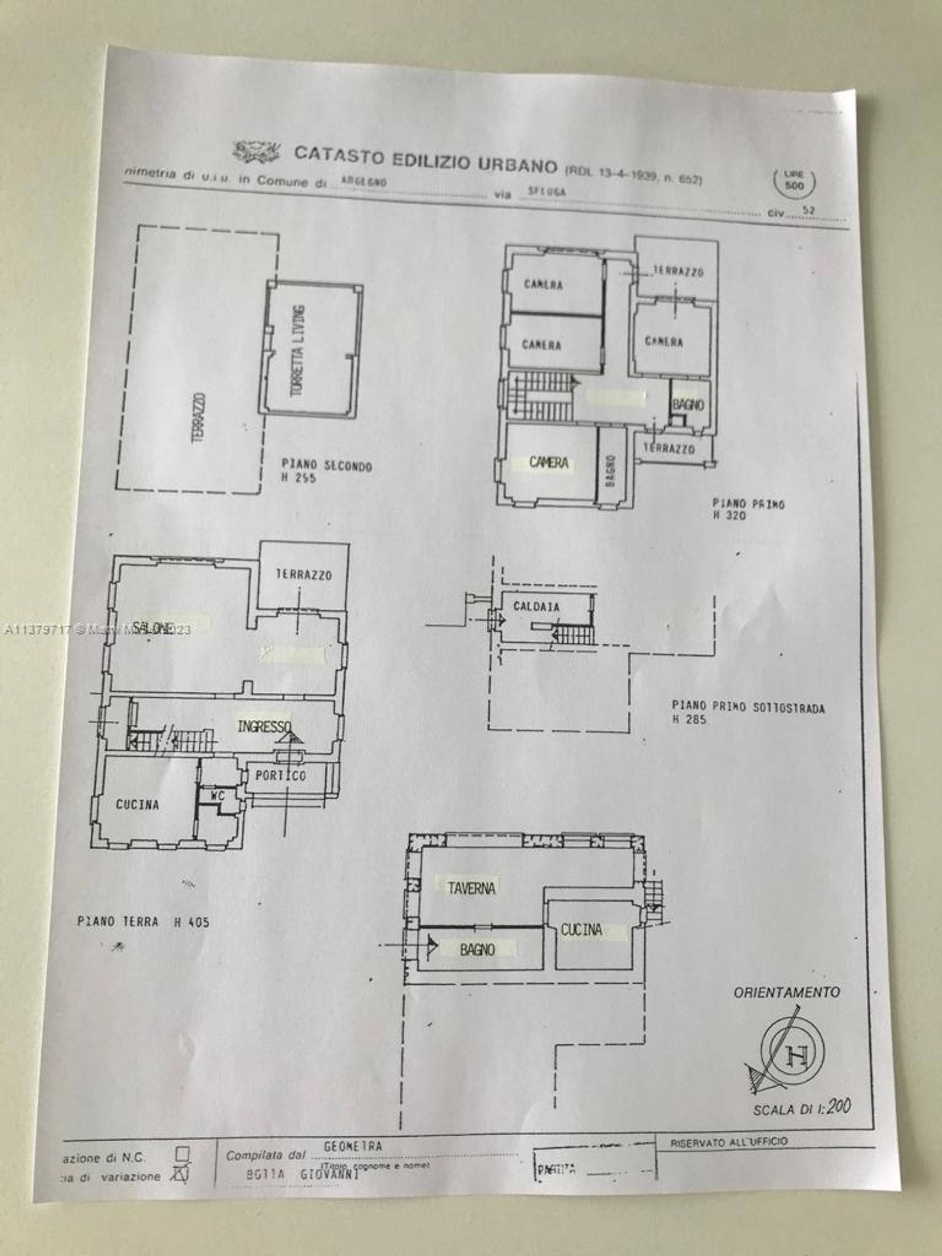 жилой дом в , Lombardia 11703000