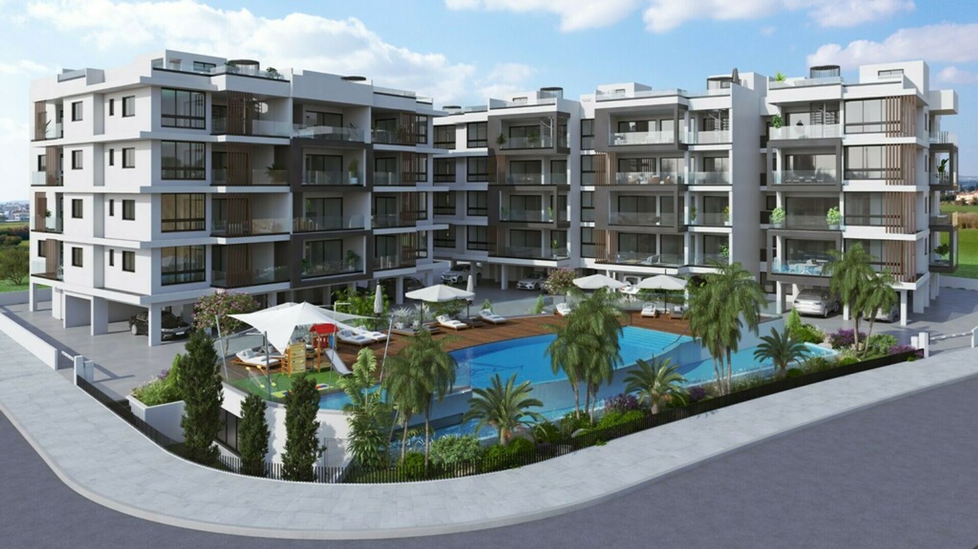 Kondominium w Livadia, Larnaca 11708628