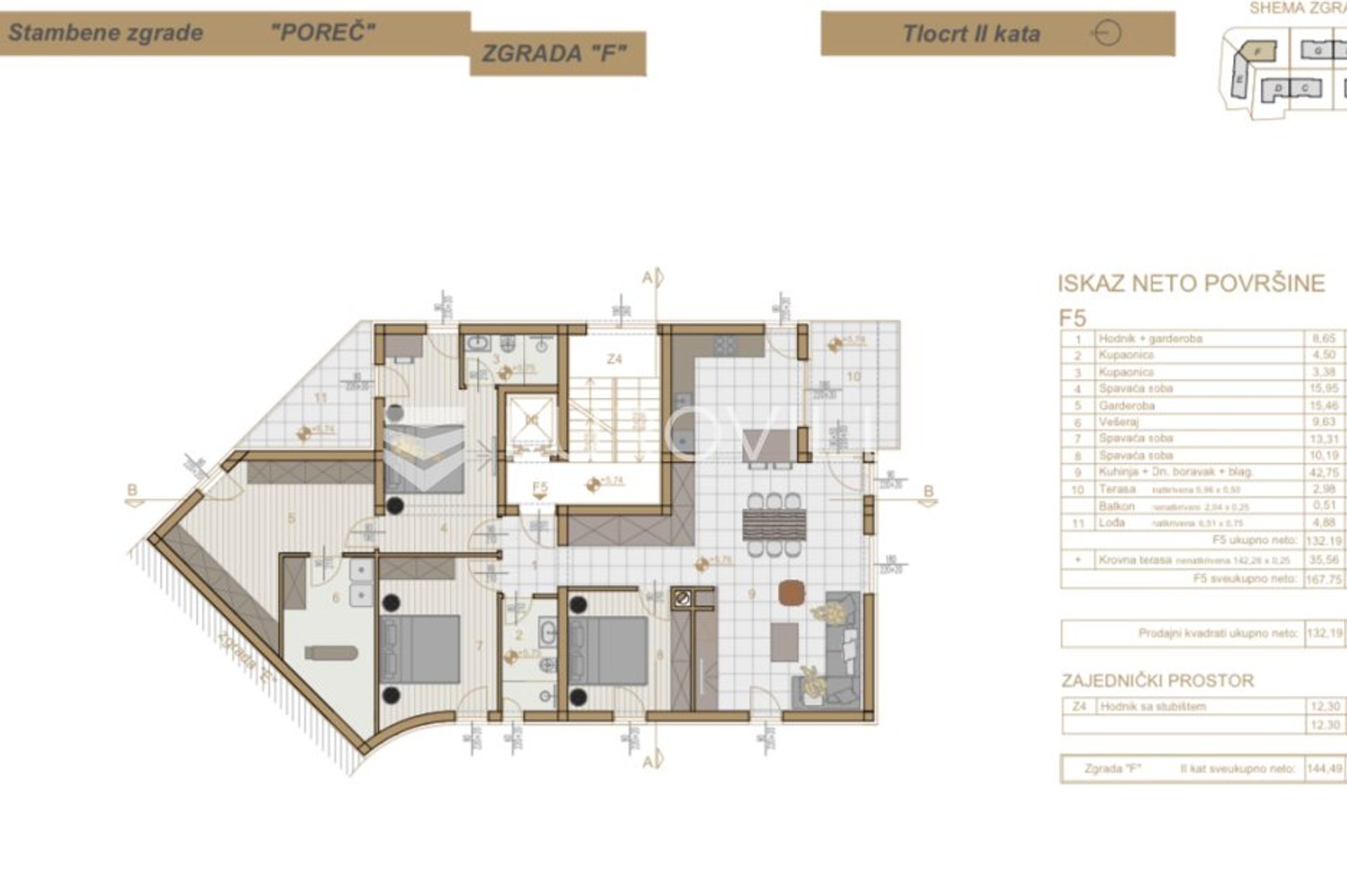 Condominium dans Poreč, Istarska županija 11713772