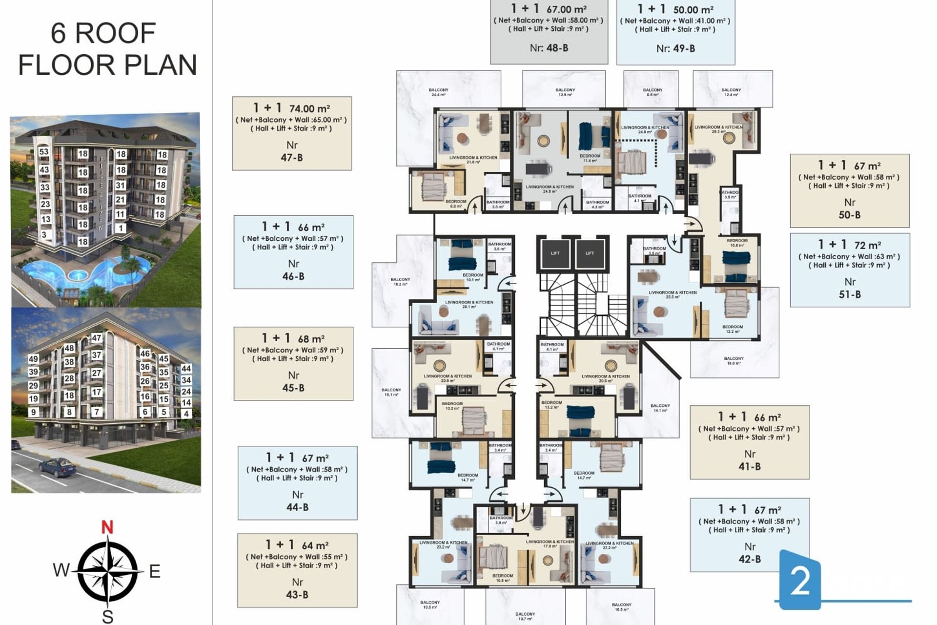 Condominium dans , Antalya 11723407