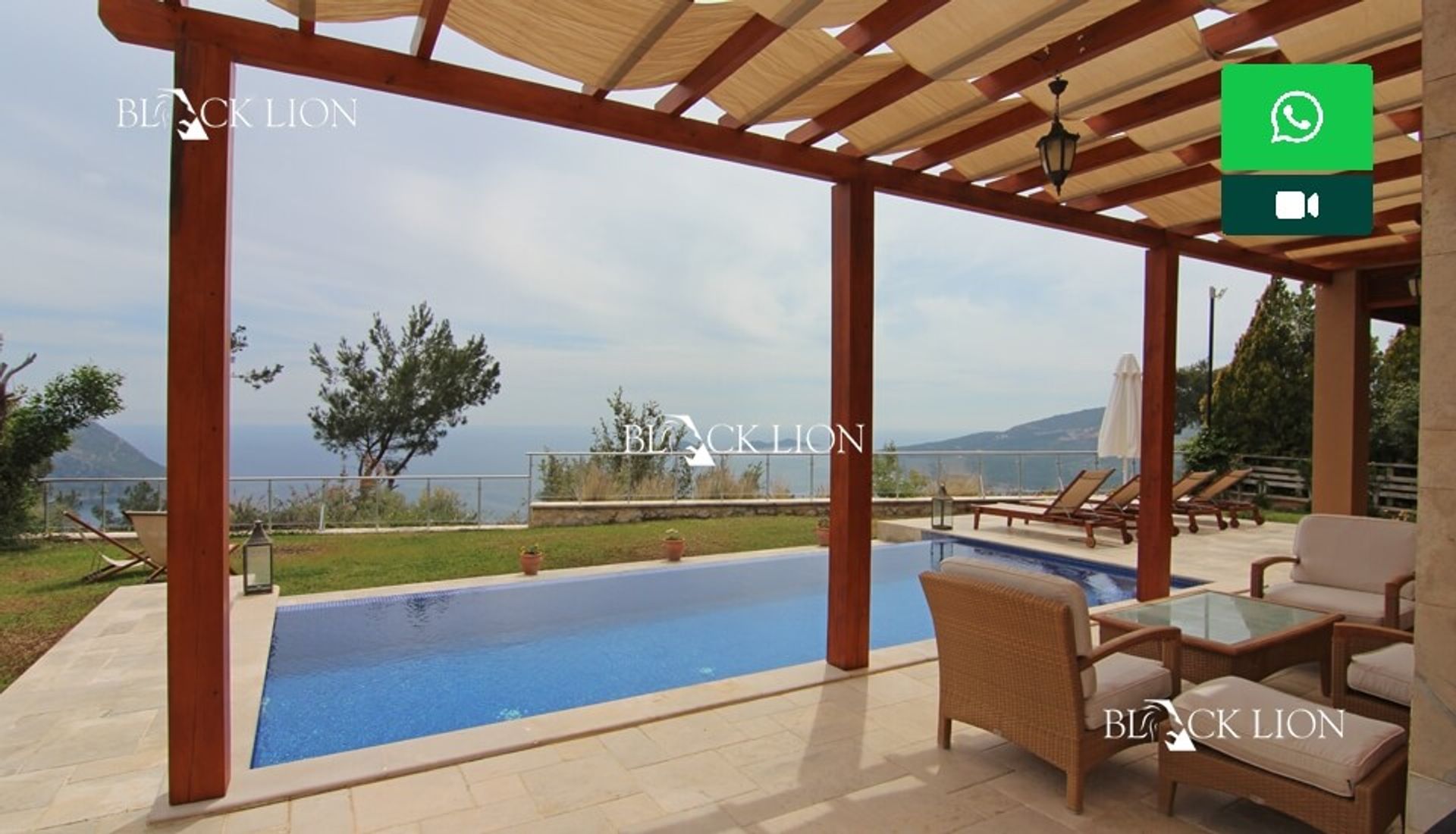 rumah dalam Kalkan, Antalya 11723614