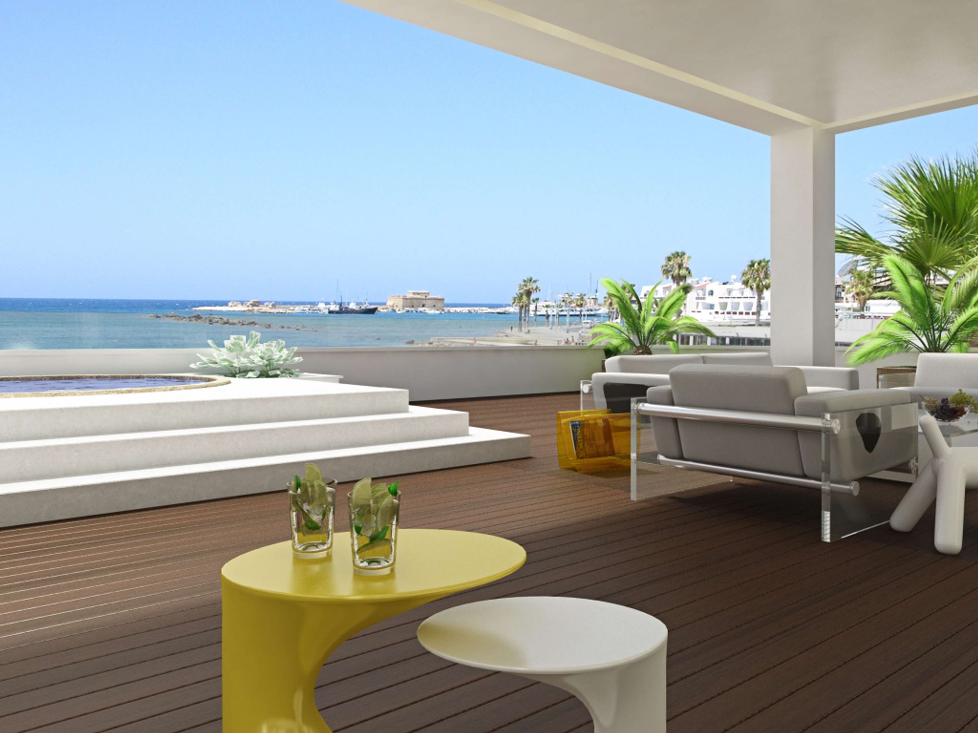 Condominium dans Paphos, Paphos 11736149