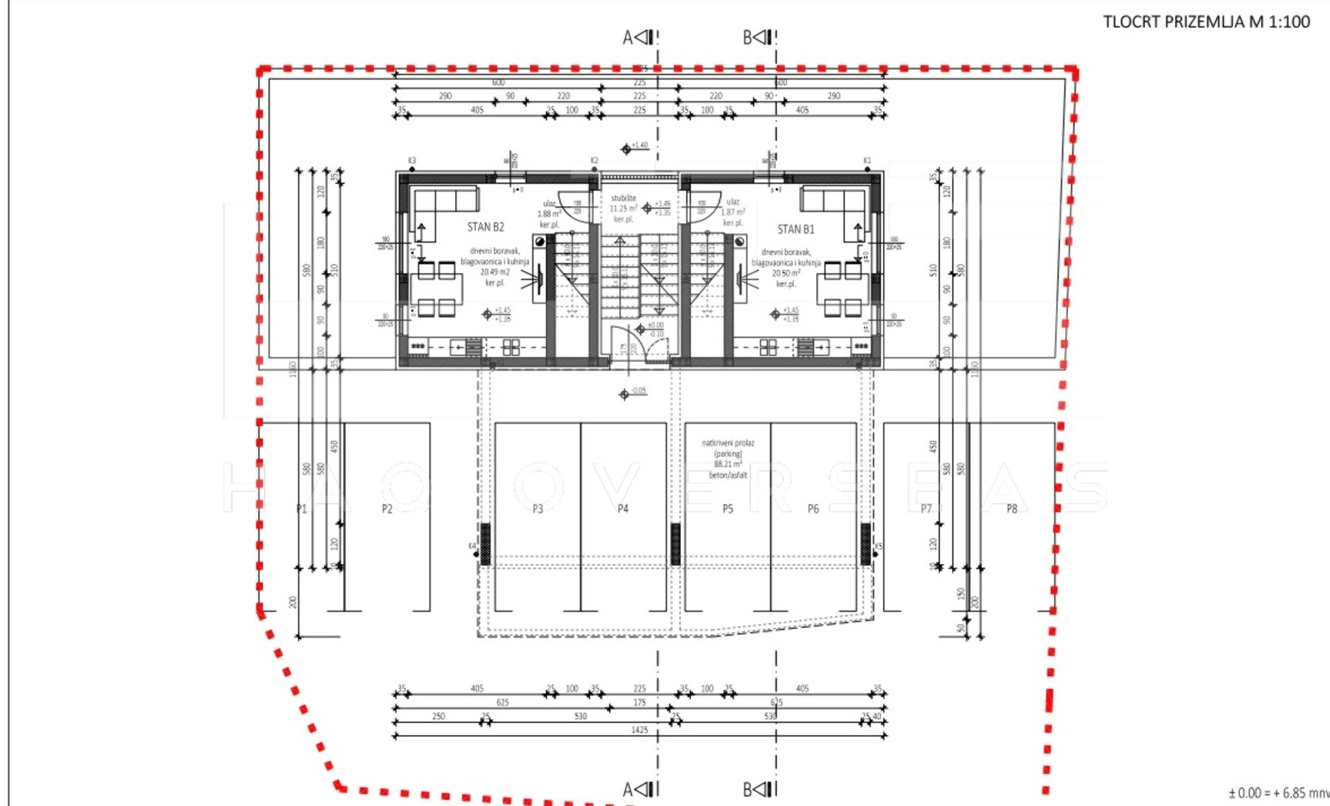 Kondominium w Petrčane, Zadarska županija 11737065