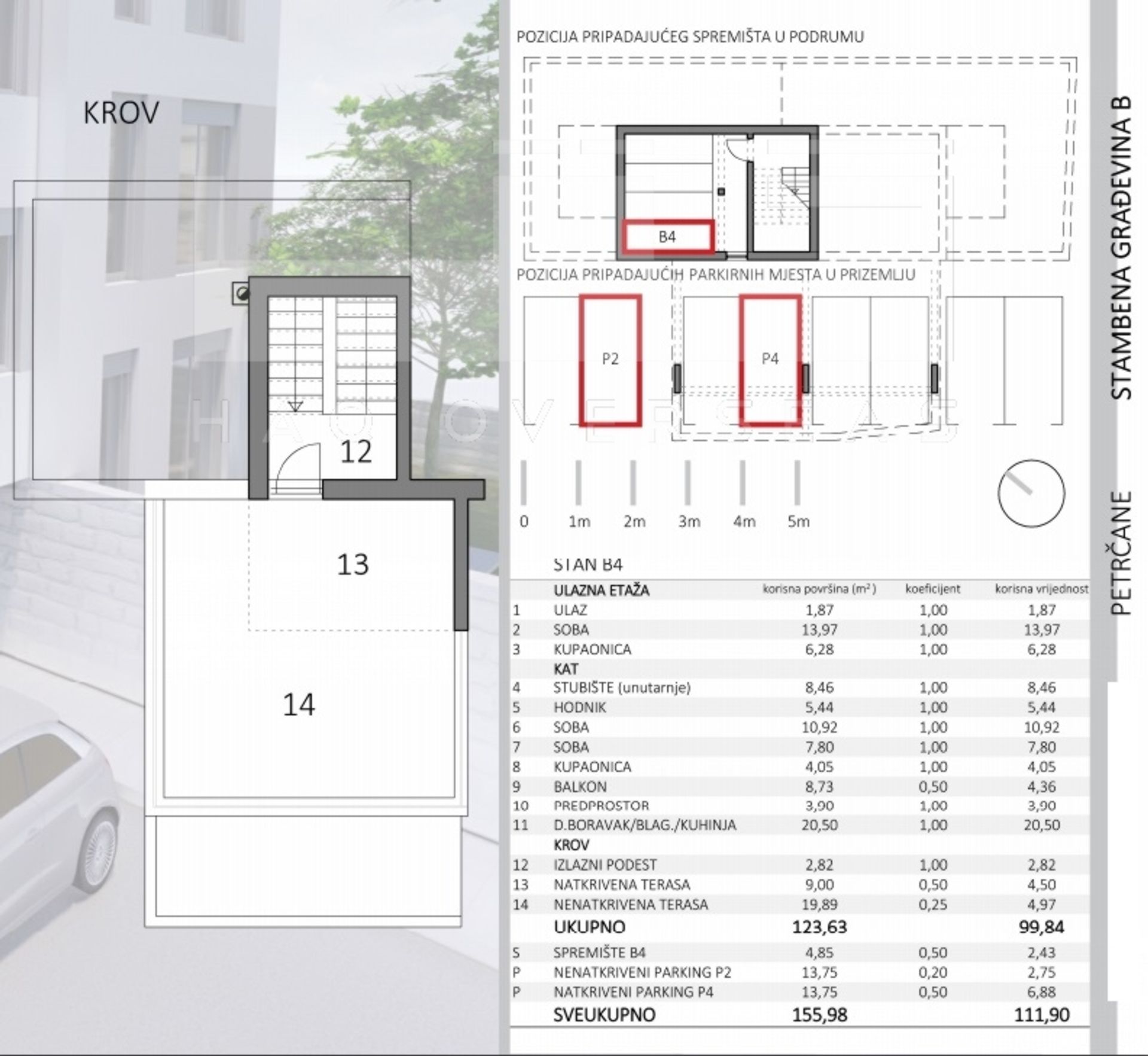 Kondominium w Petrčane, Zadarska županija 11737065