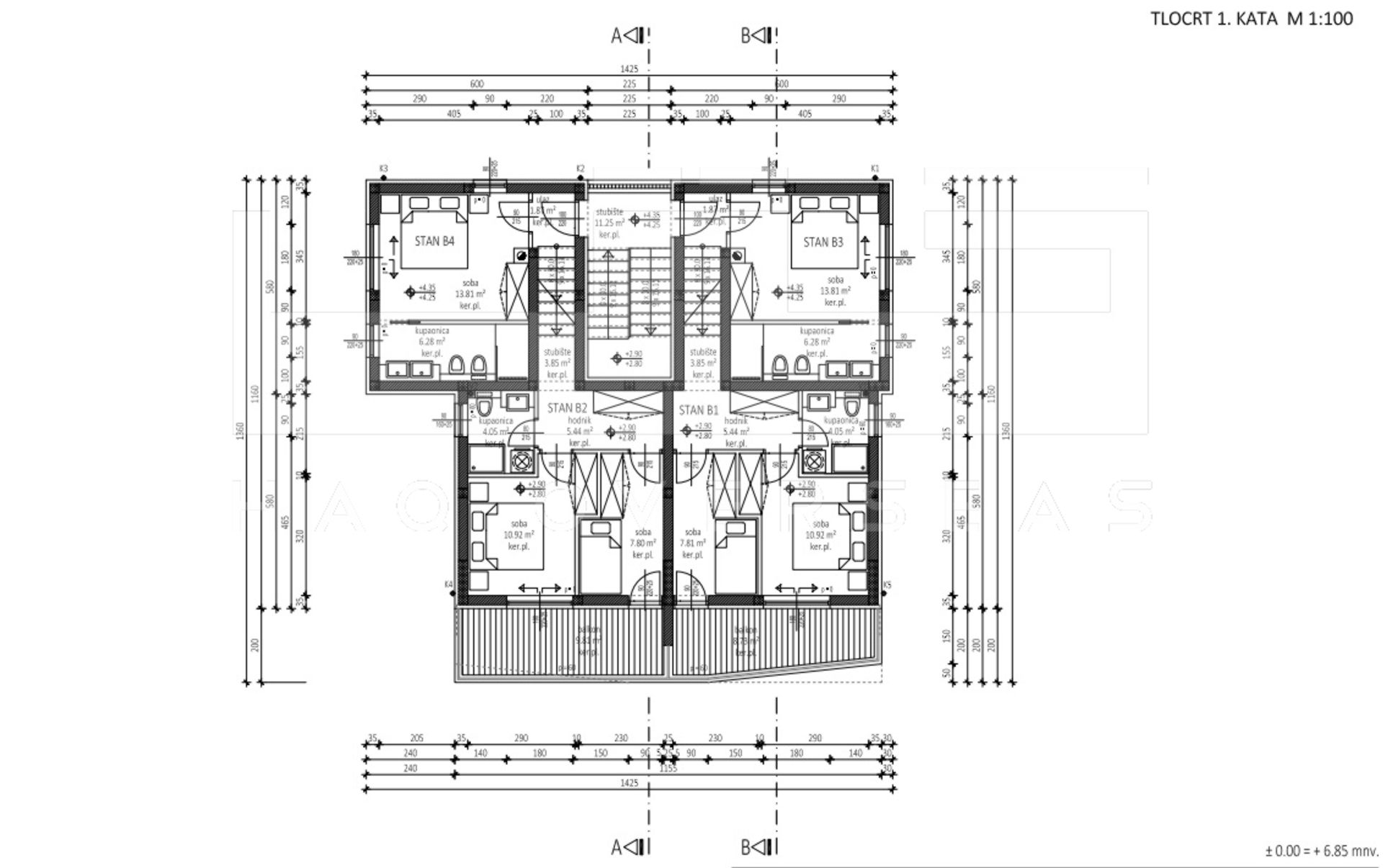 Kondominium w Petrčane, Zadarska županija 11737065