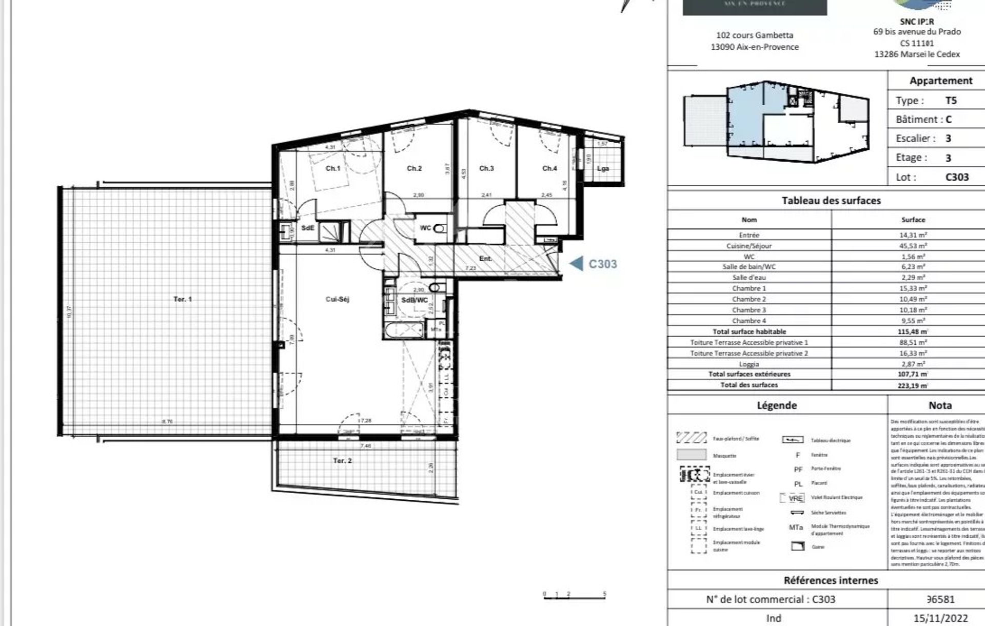 Kondominium w Aix-en-Provence, Provence-Alpes-Cote d'Azur 11791754