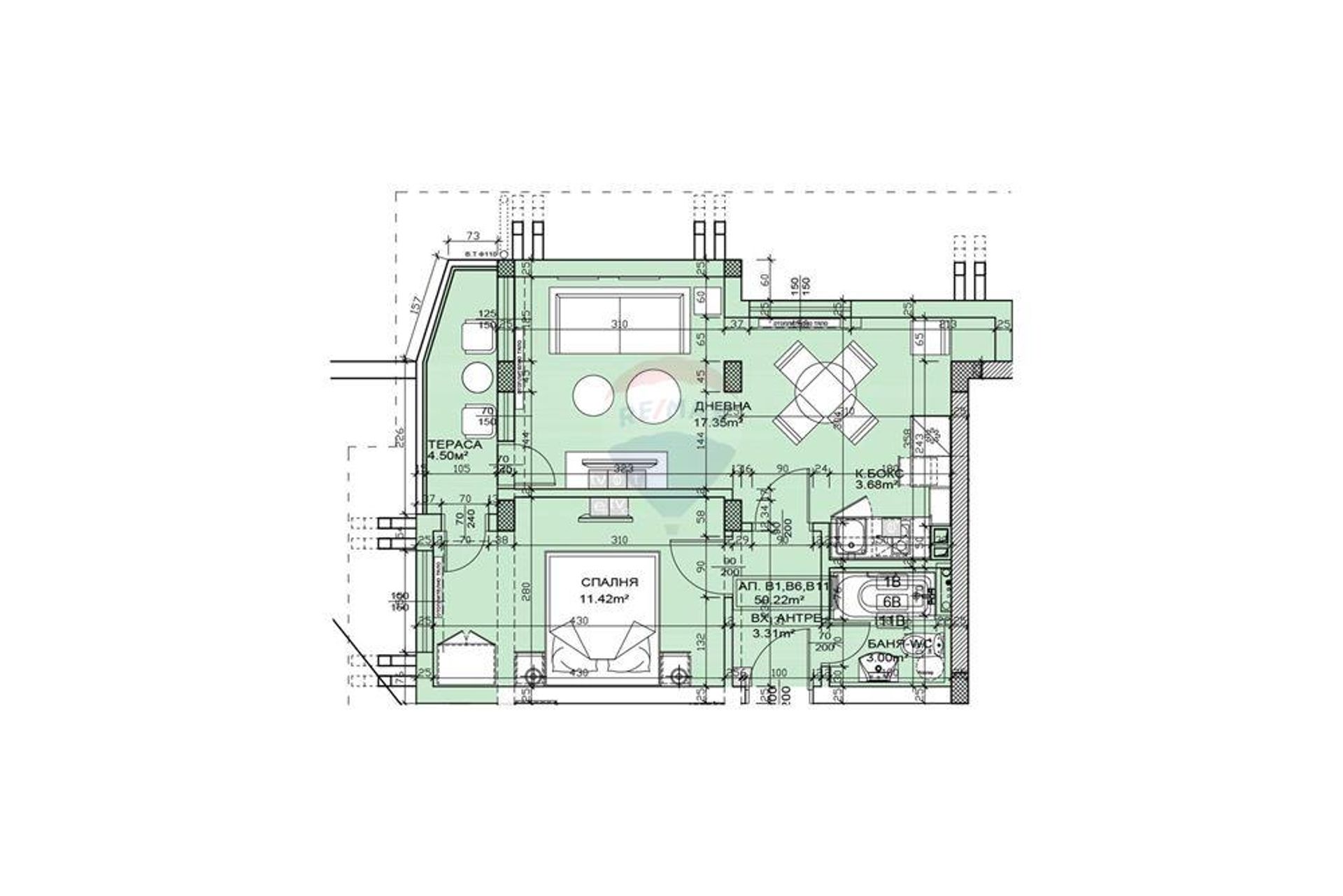 Kondominium w Bansko, Błagojewgrad 11792043