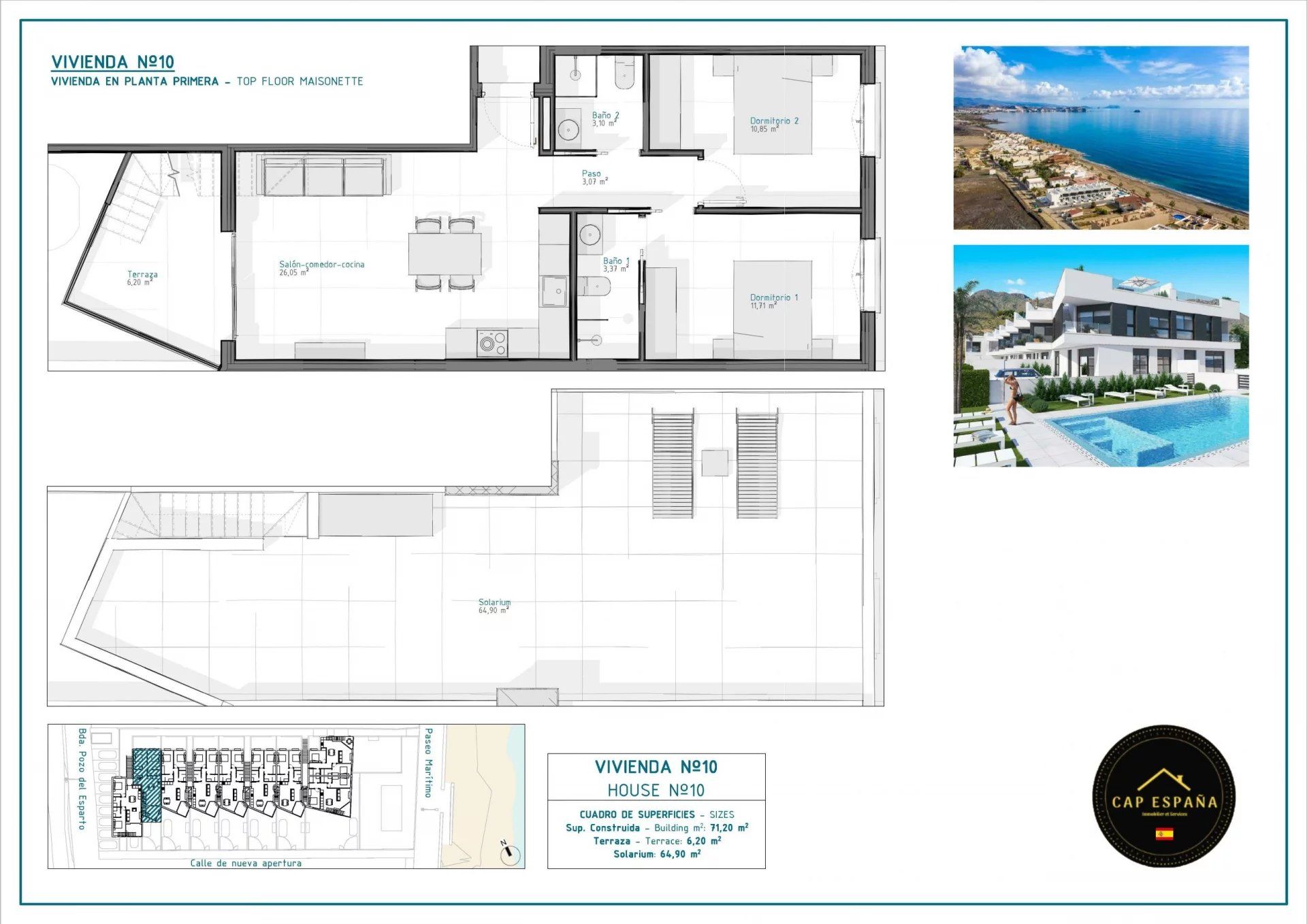 Kondominium dalam Pozo del Esparto, Almería 11822776