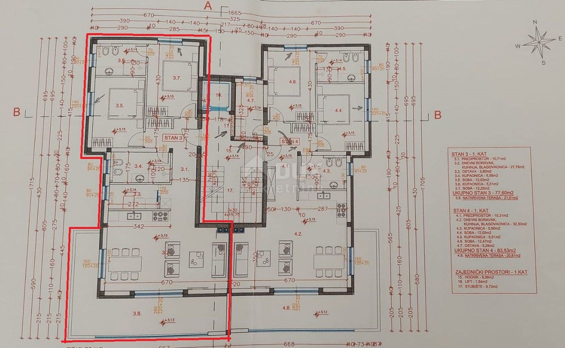 Condominio en Peroj, Istria County 11828385