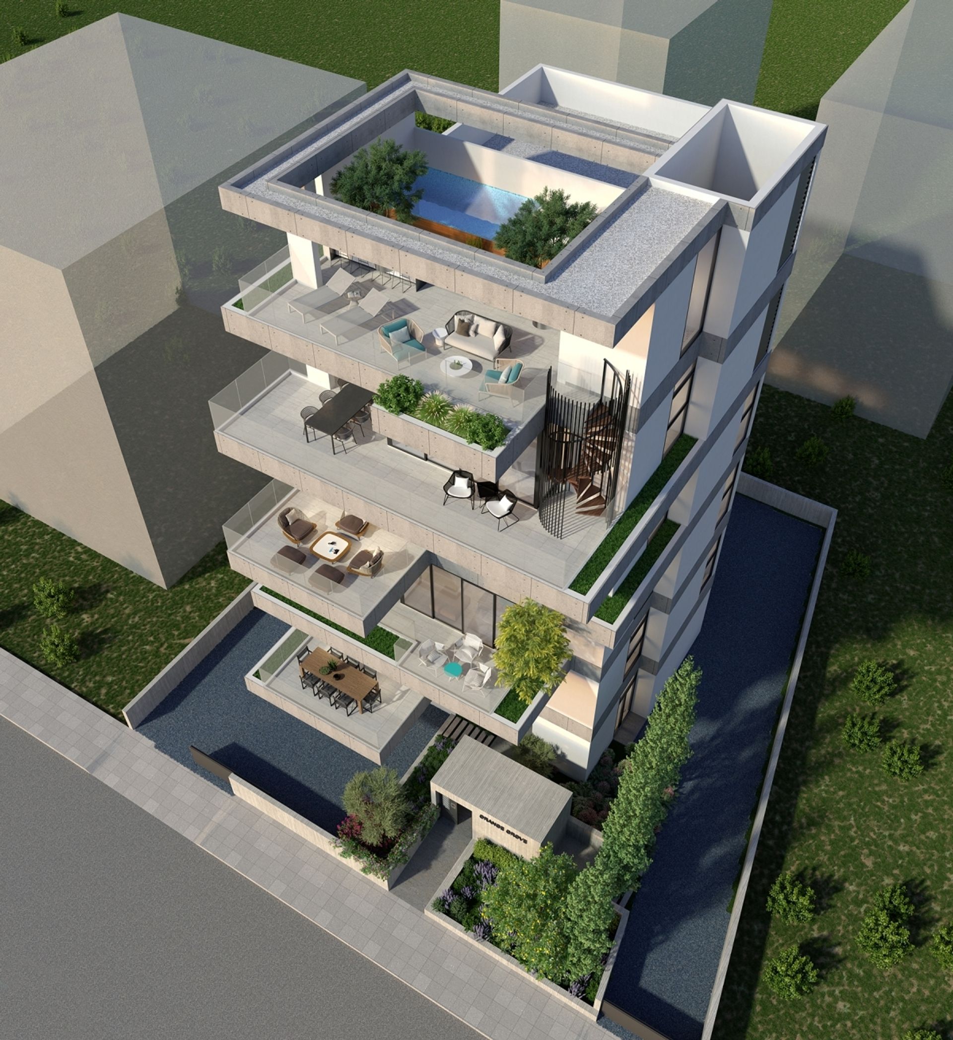 Plusieurs copropriétés dans Germasogeia, Limassol 11838360