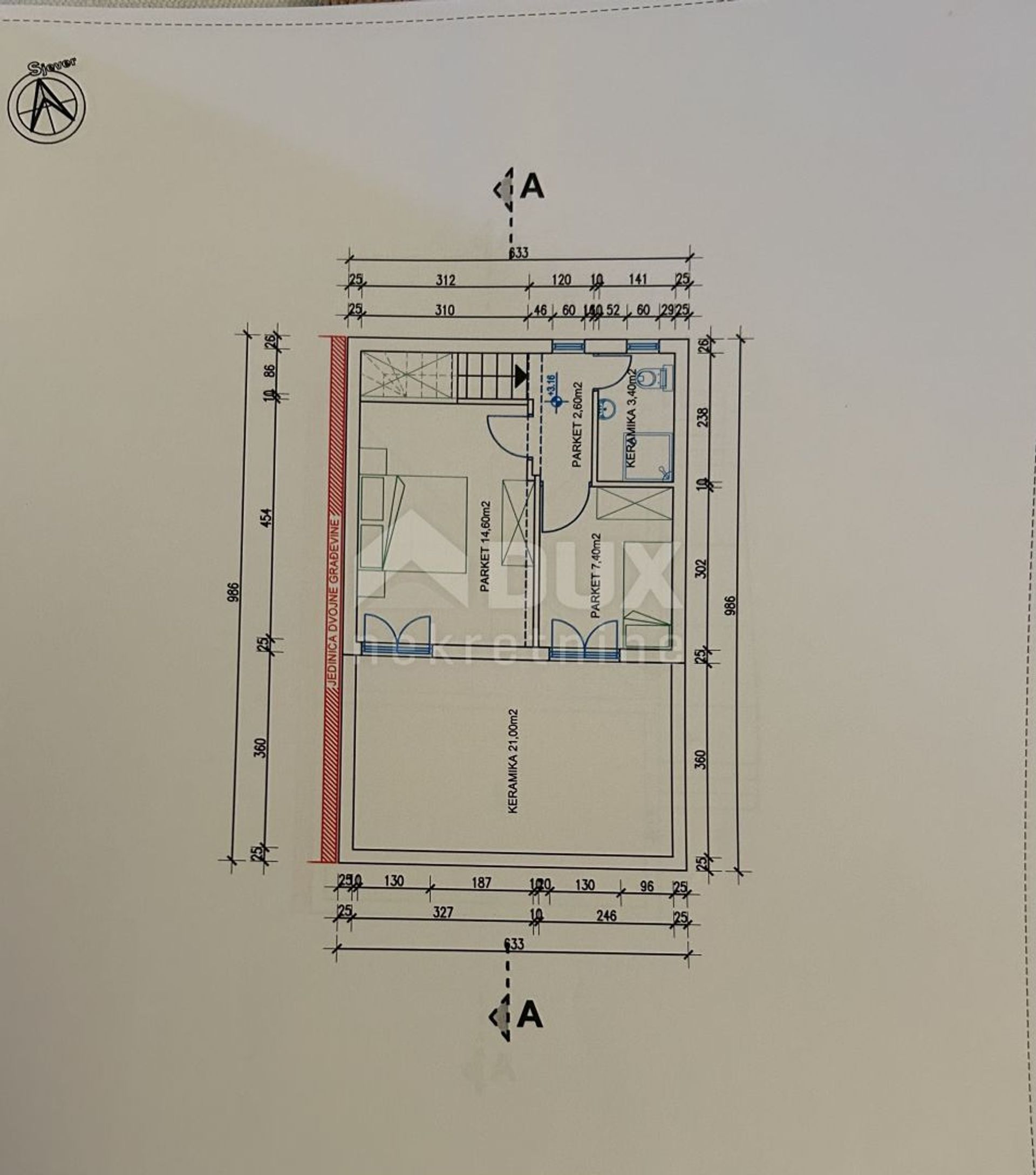 σπίτι σε Posedarje, Zadarska županija 11839244