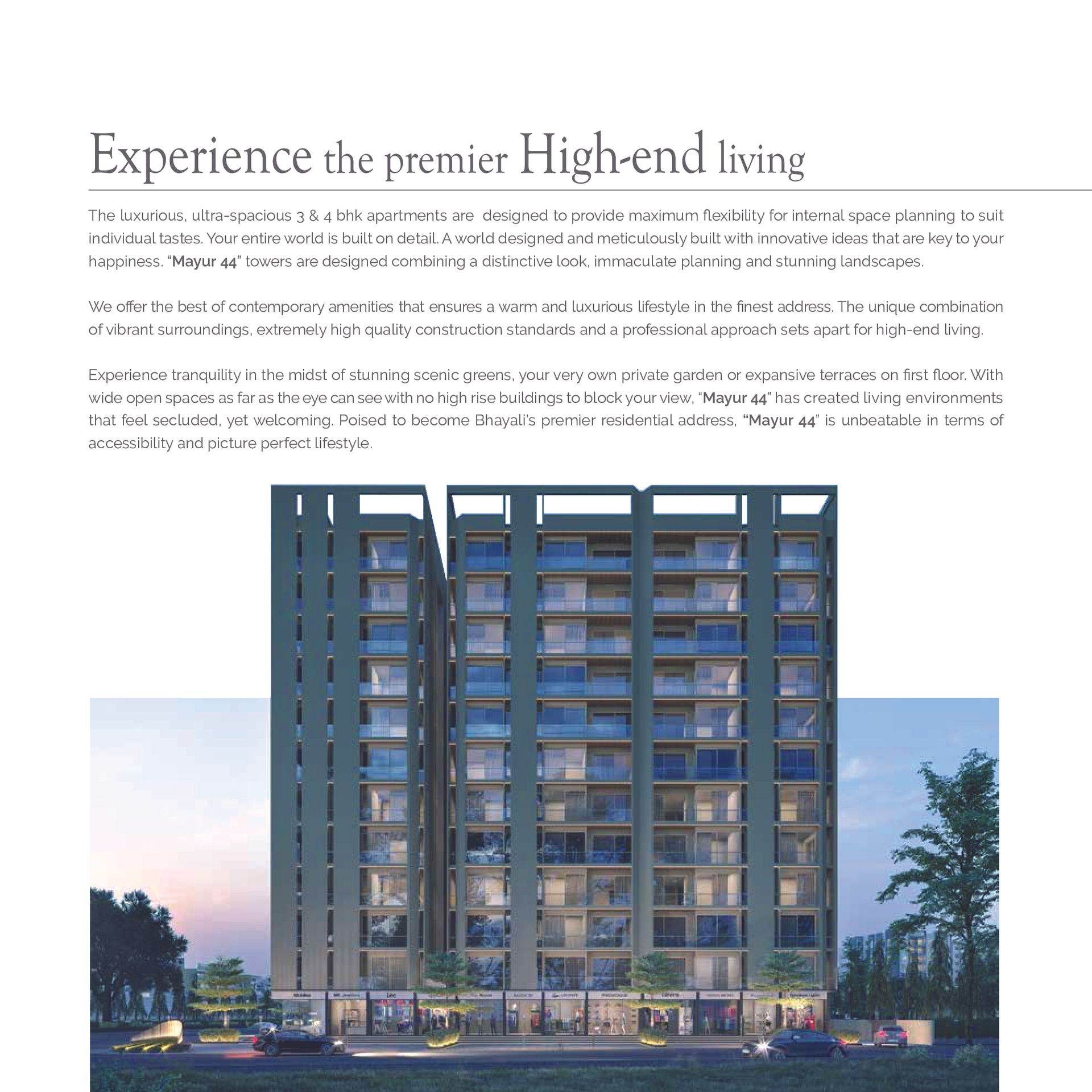 Meerdere appartementen in Vadodara, Vasna - Bhayli Main Road 11845020