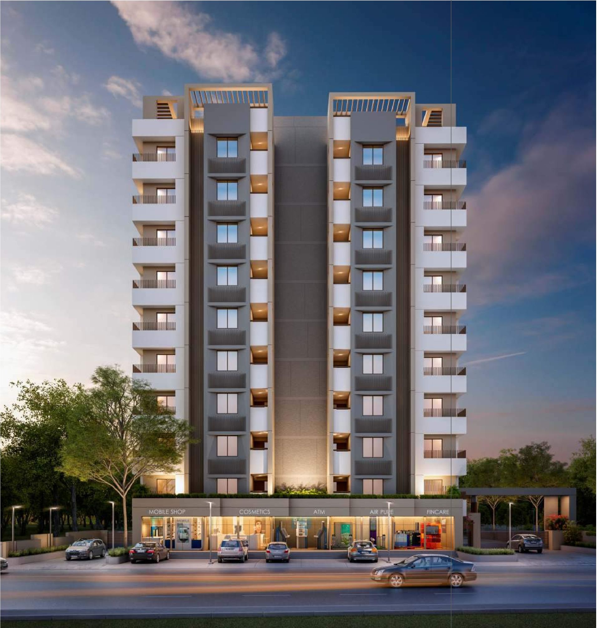 Múltiples condominios en Vadodara, Bhayli Road 11845022