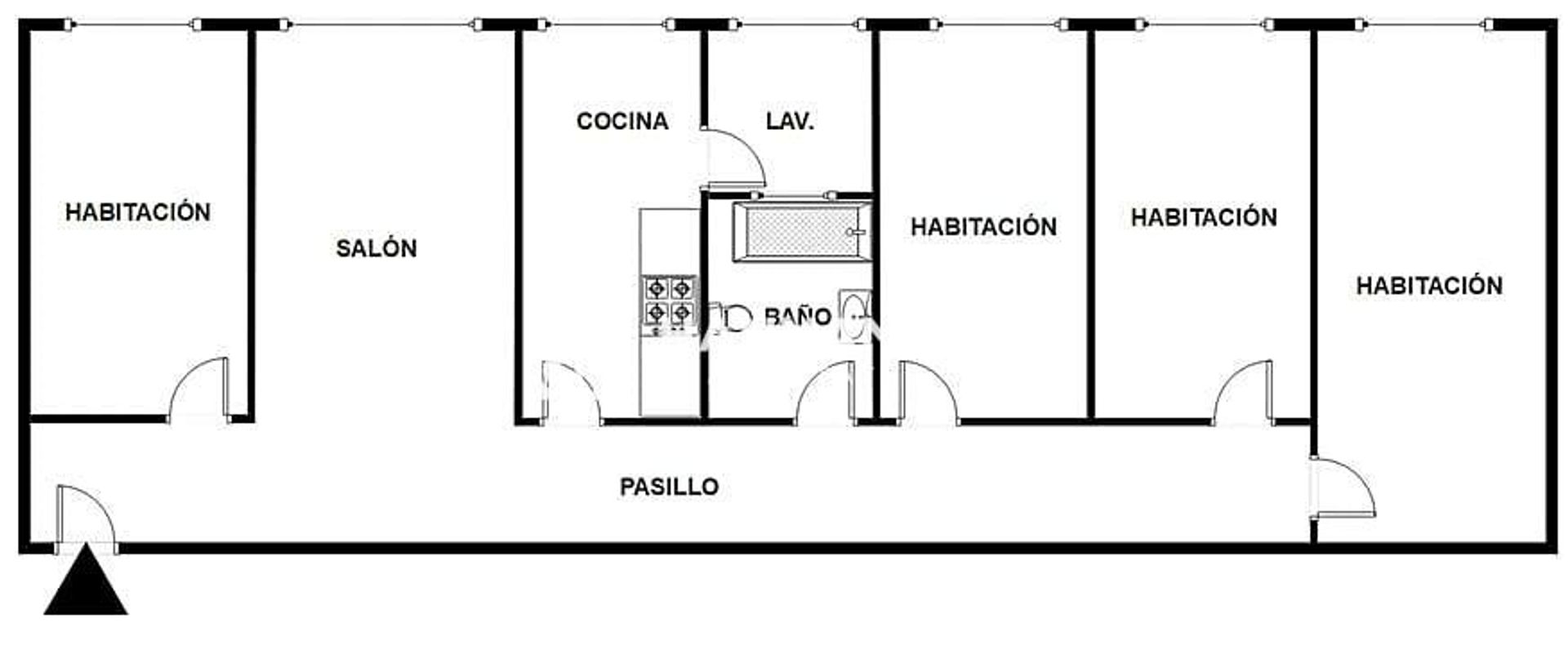 Kondominium w Sant Adrià de Besòs, Cataluña 11845296