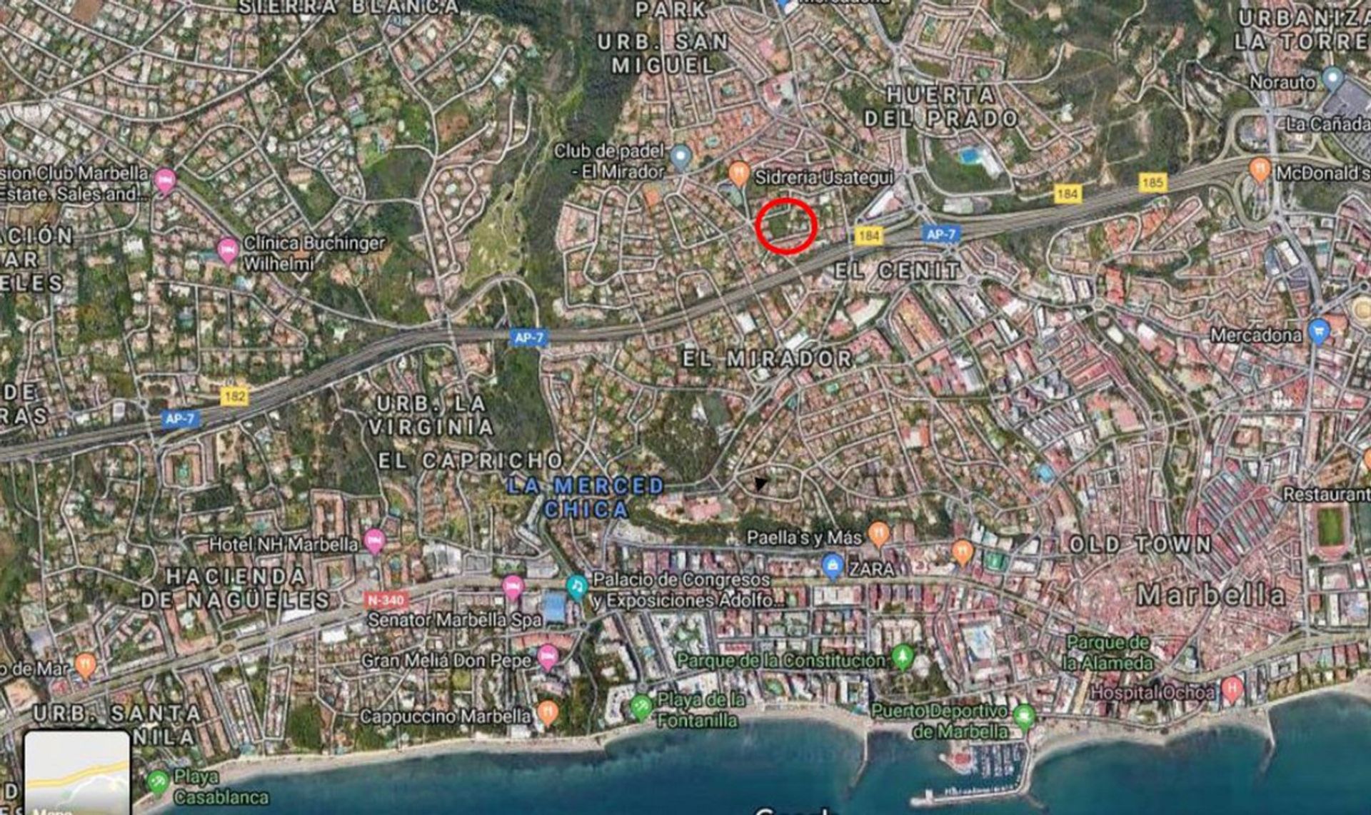 Land in Marbella, Andalusia 11846509