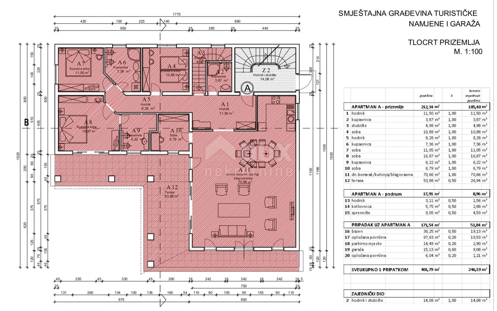 Condominio en Banjole, Istria County 11854715