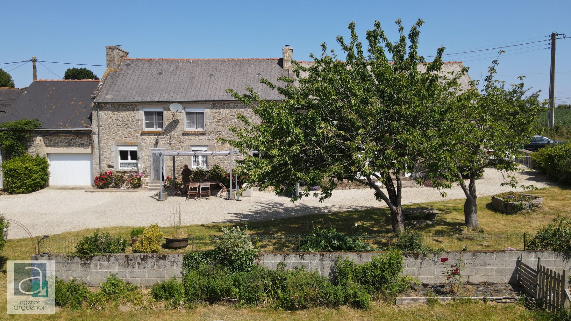 Hus i Mégrit, Brittany 11861986