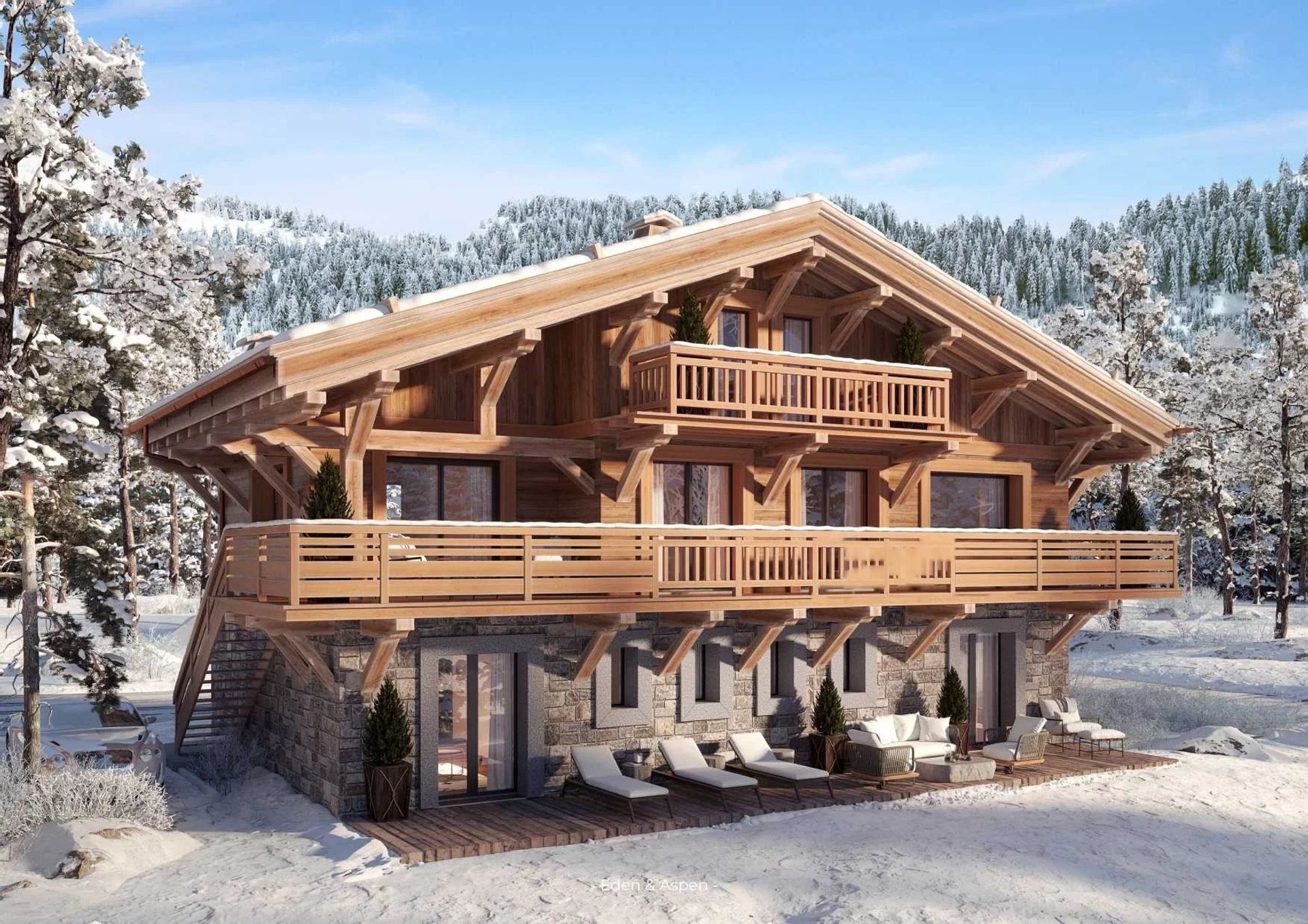 rumah dalam Megève, Haute-Savoie 11871686