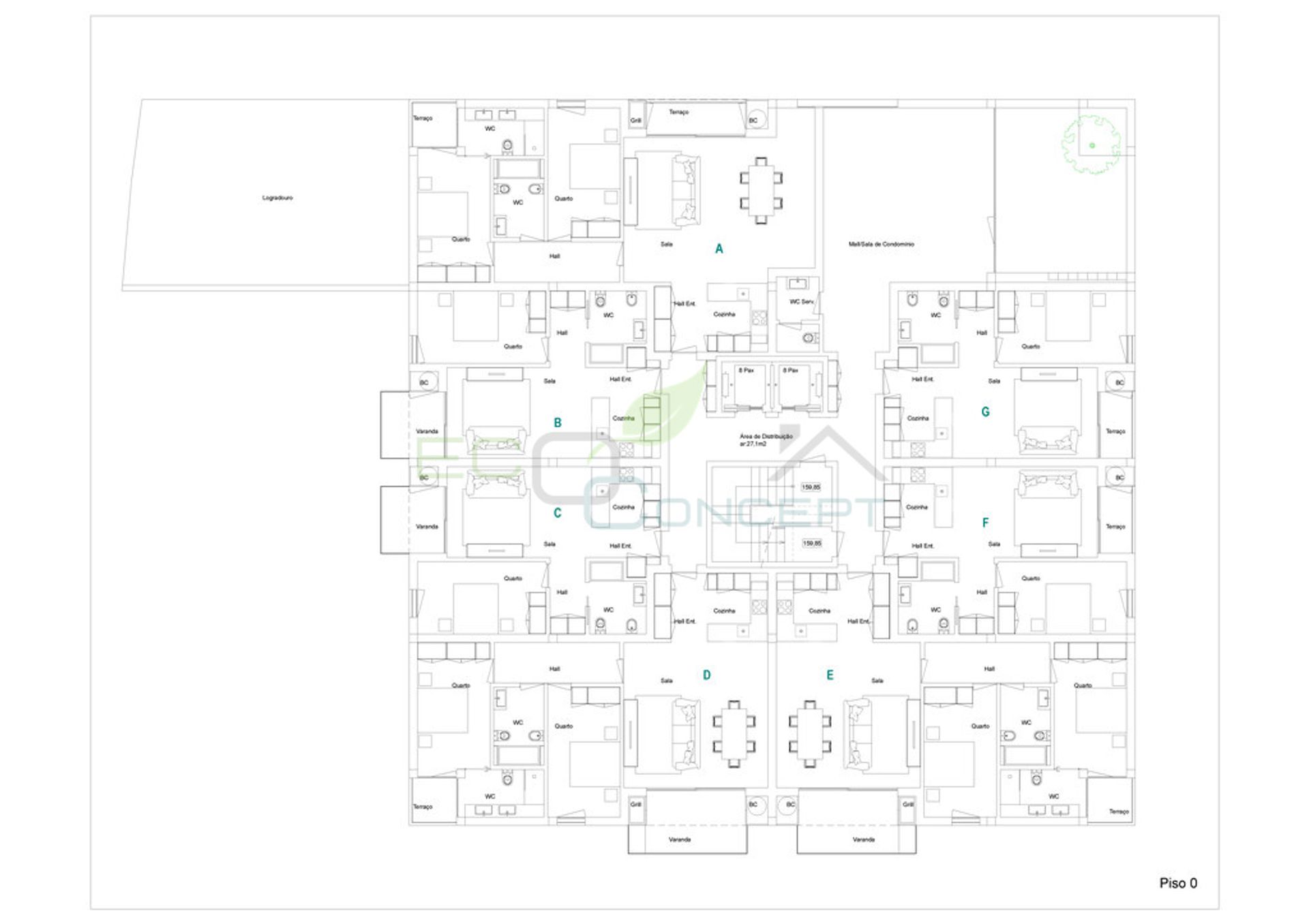 Condominium dans Vila Nova de Gaia, 1154 Rua de Soares dos Reis 11878143