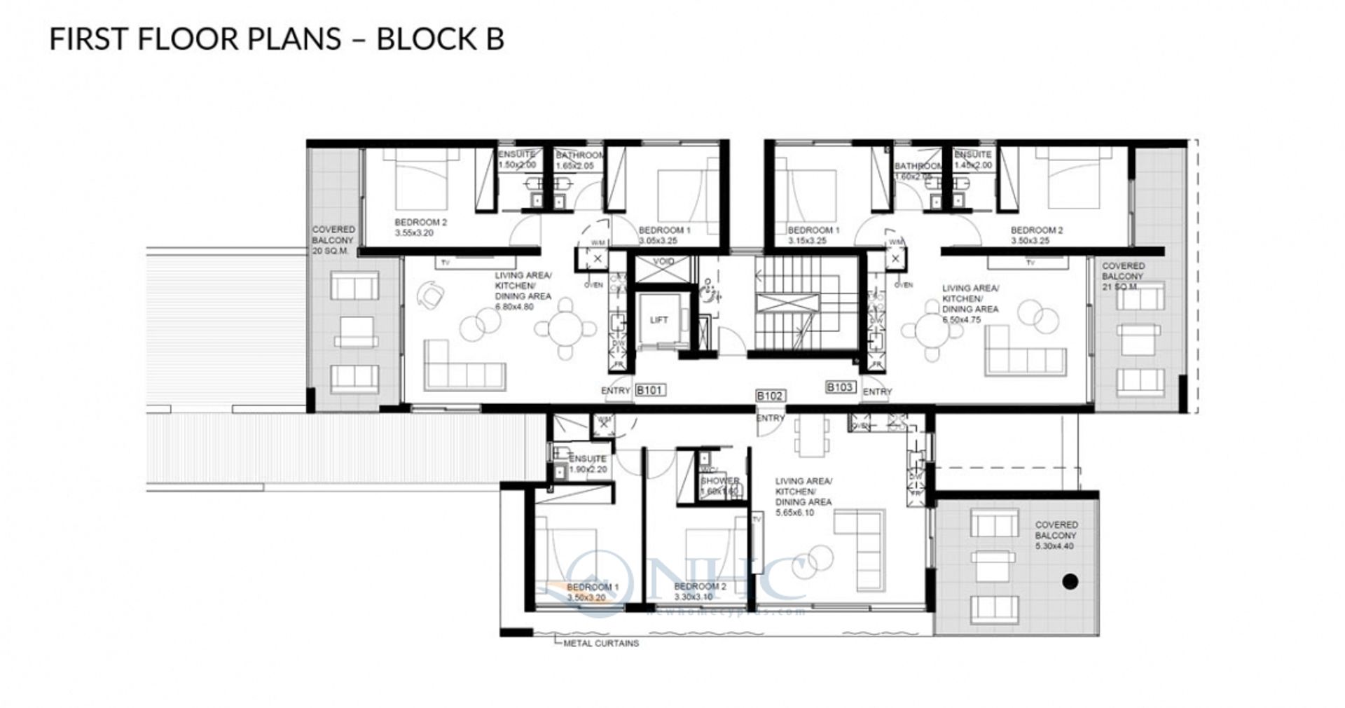 Kondominium dalam Limassol, Lemesos 11880887