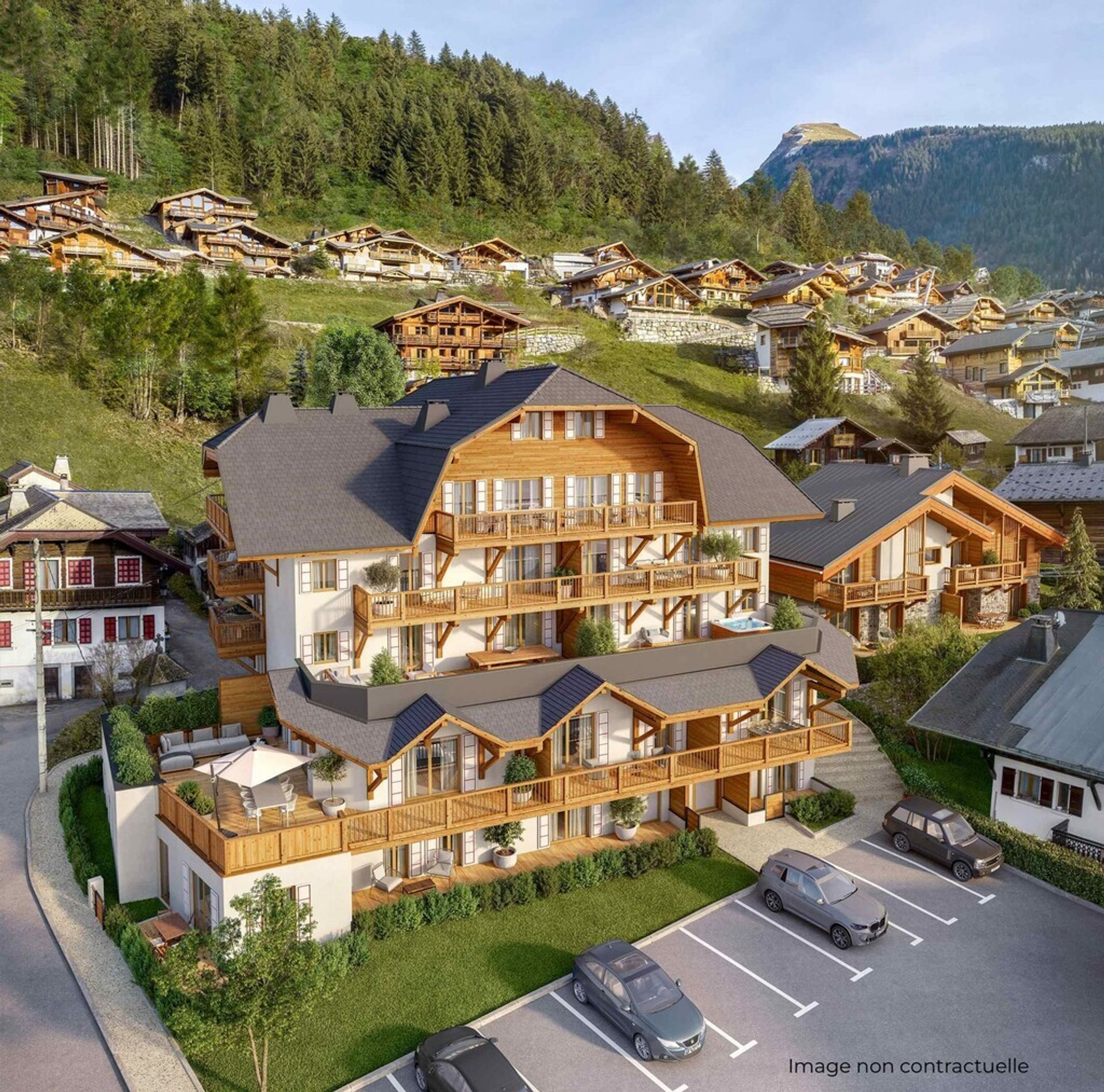 Condominium in Morzine, Auvergne-Rhône-Alpes 11880971