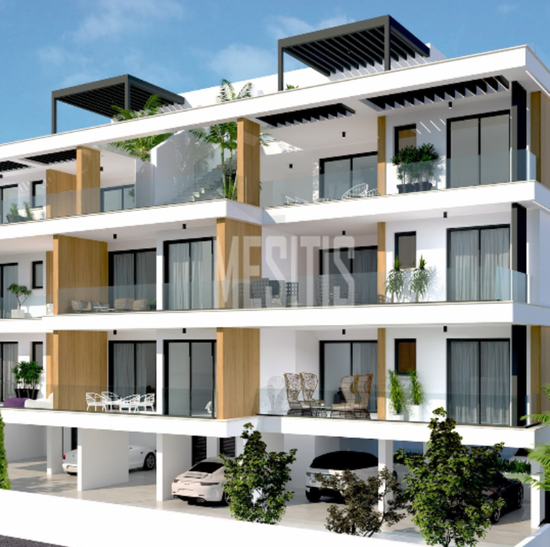 Kondominium w Agios Atanazy, Lemesos 11889299