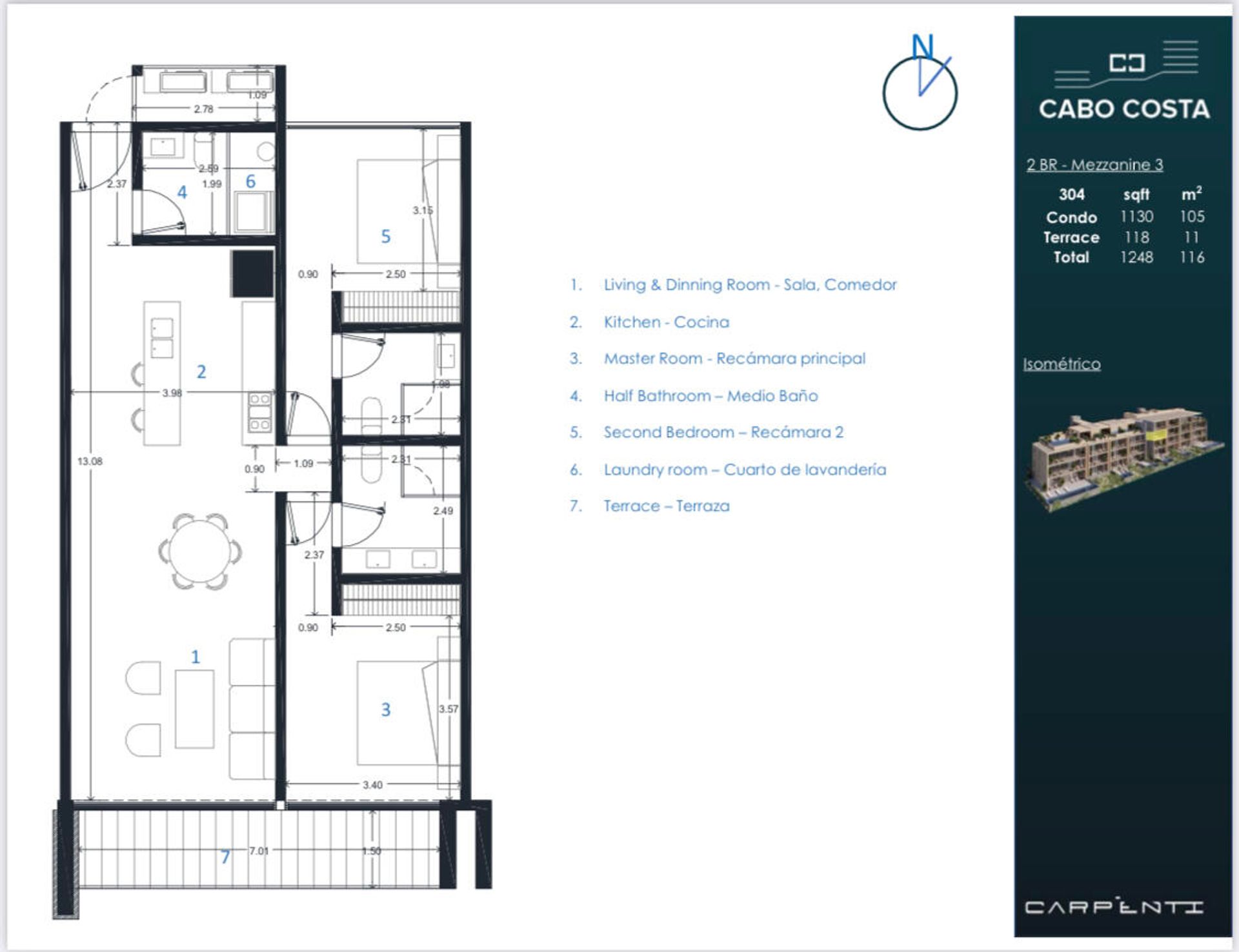 Квартира в Cabo San Lucas, Boulevard Paseo de la Marina 11921549