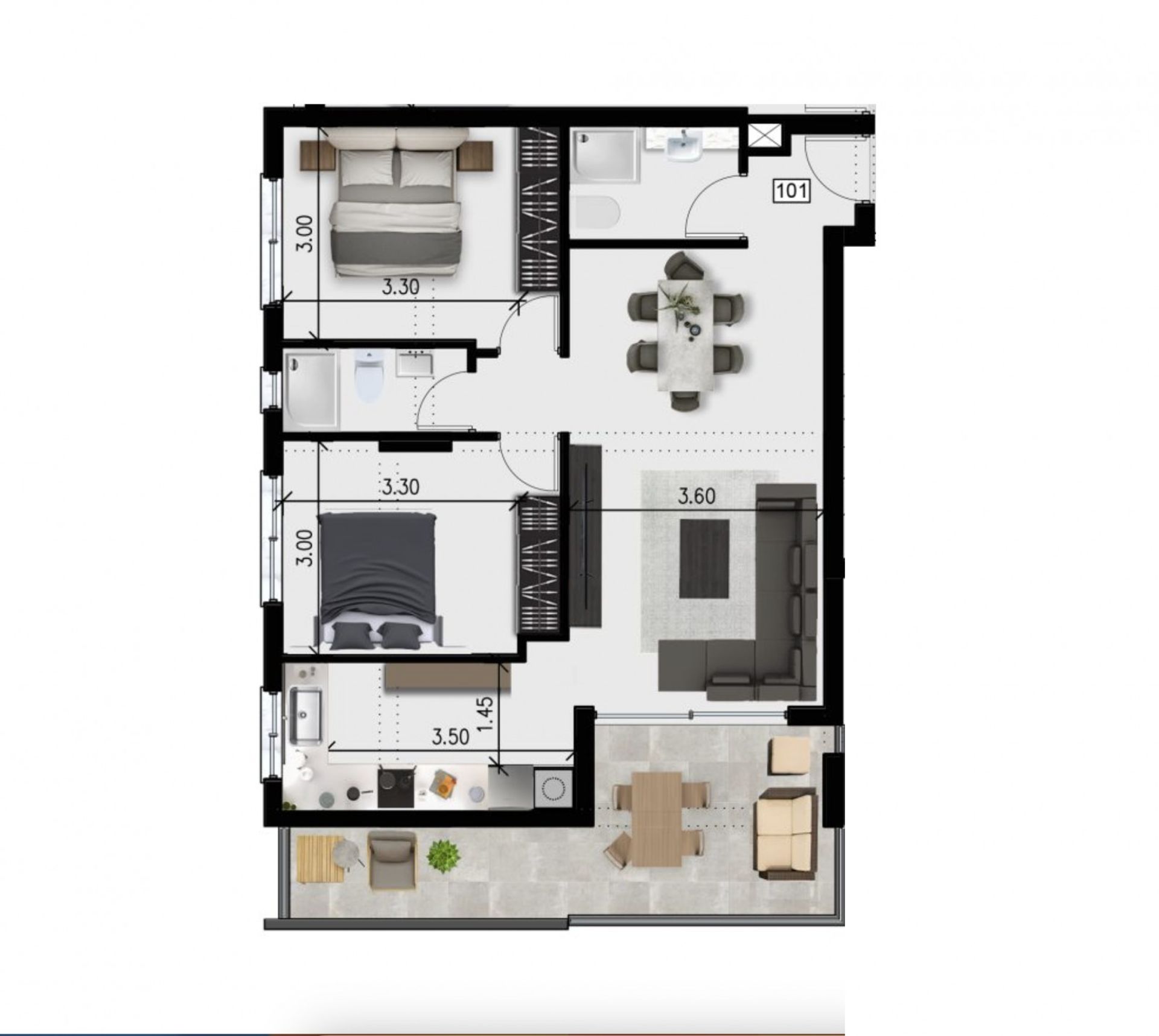 Condominium dans Kato Polemidia, Limassol 11923961