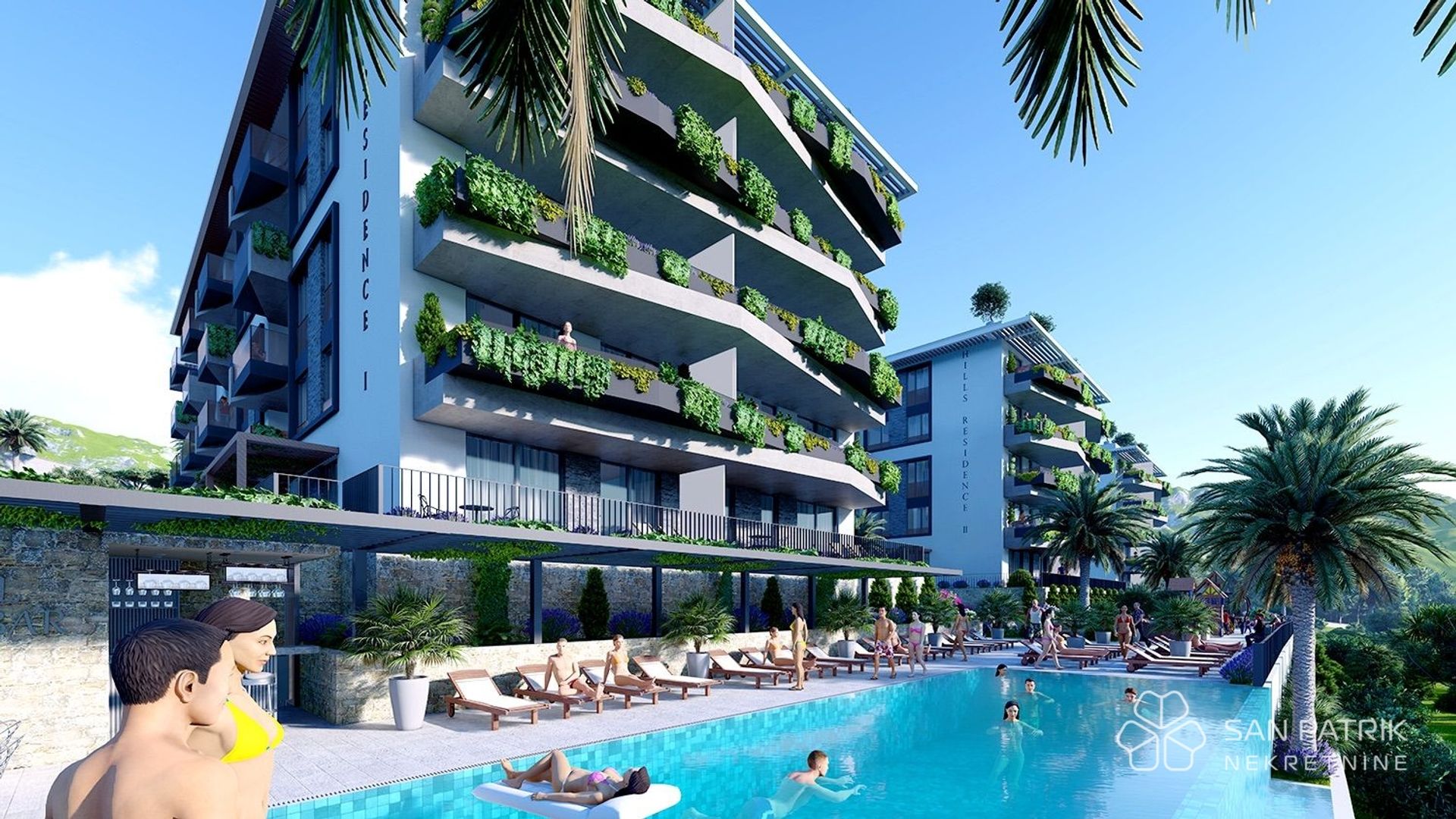 Condominium dans Makarska, Splitsko-Dalmatinska Zupanija 11930091