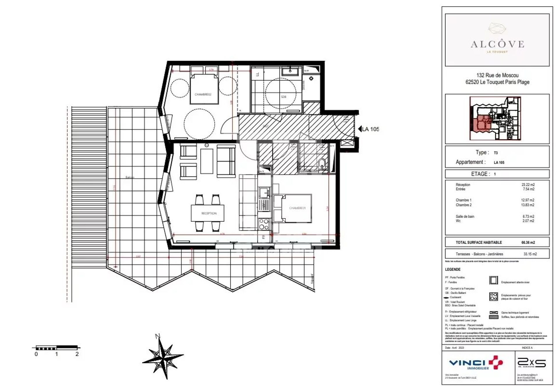 Condominio nel Le Touquet-Paris-Plage, Pas-de-Calais 11933422