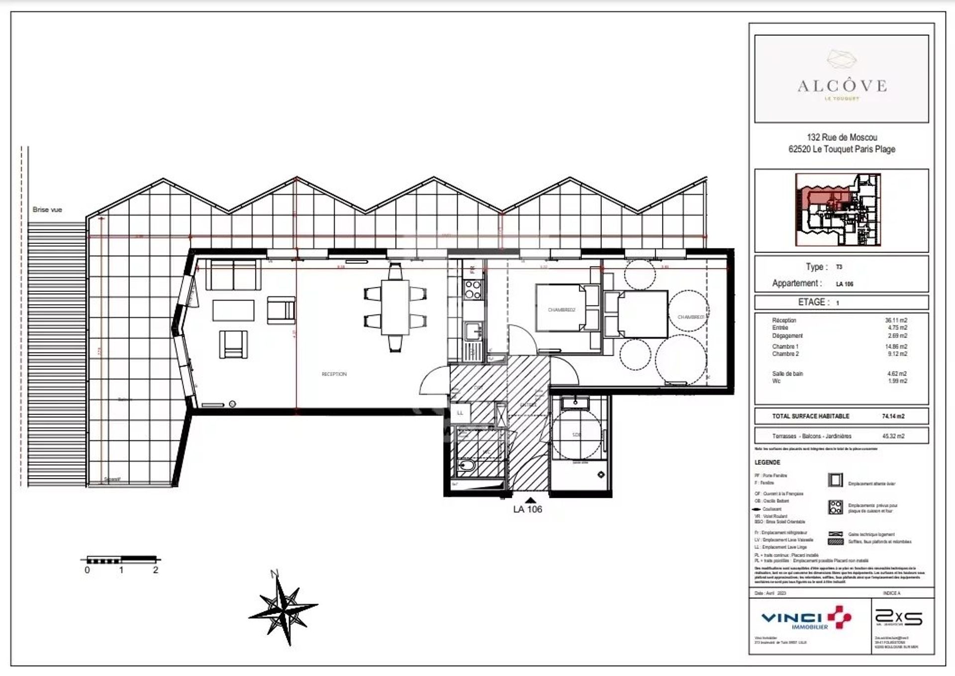 Condominium in Le Touquet-Paris-Plage, Hauts-de-France 11933430