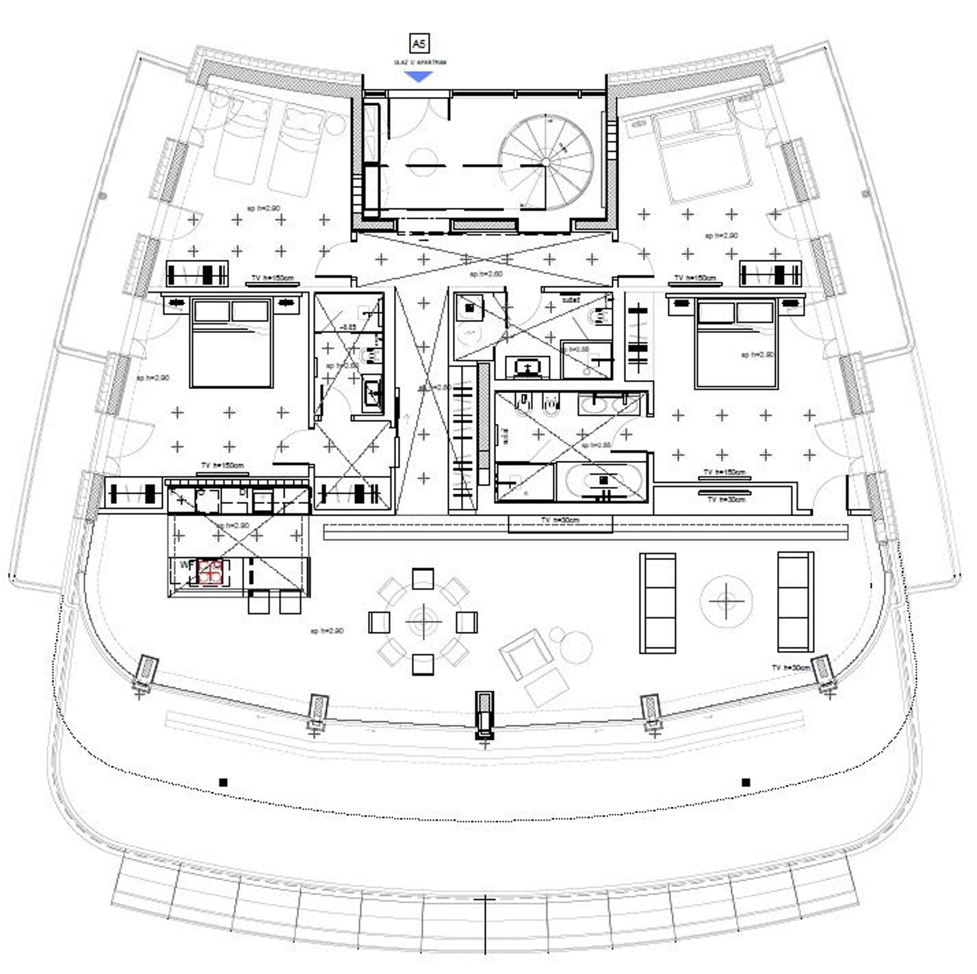 Condominio nel Bečići, Budva Municipality 11933829