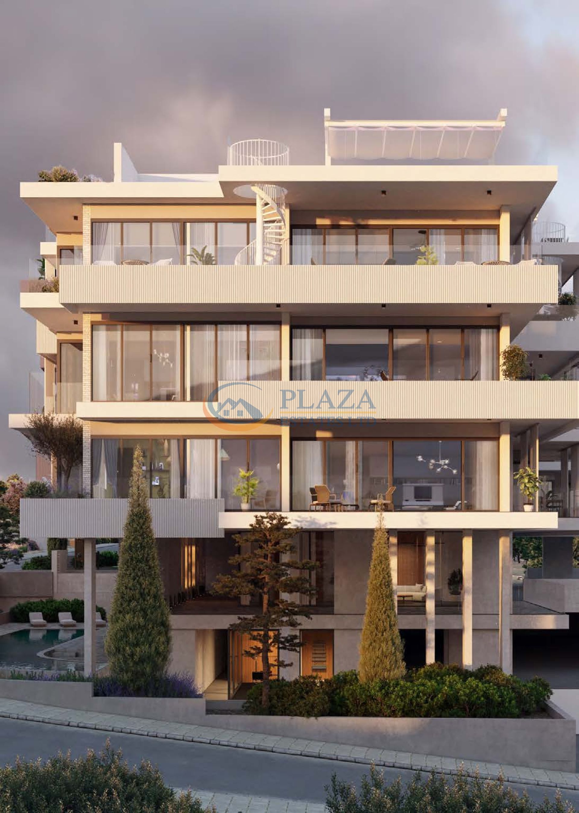 Condominium dans Mesa Geitonia, Limassol 11950251