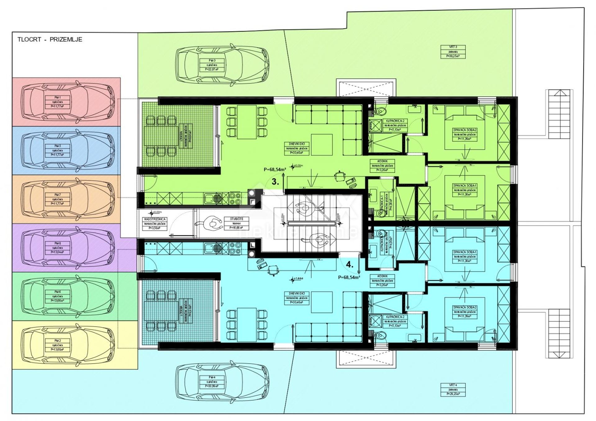 Condominio en Mandre, Zadar County 11957499