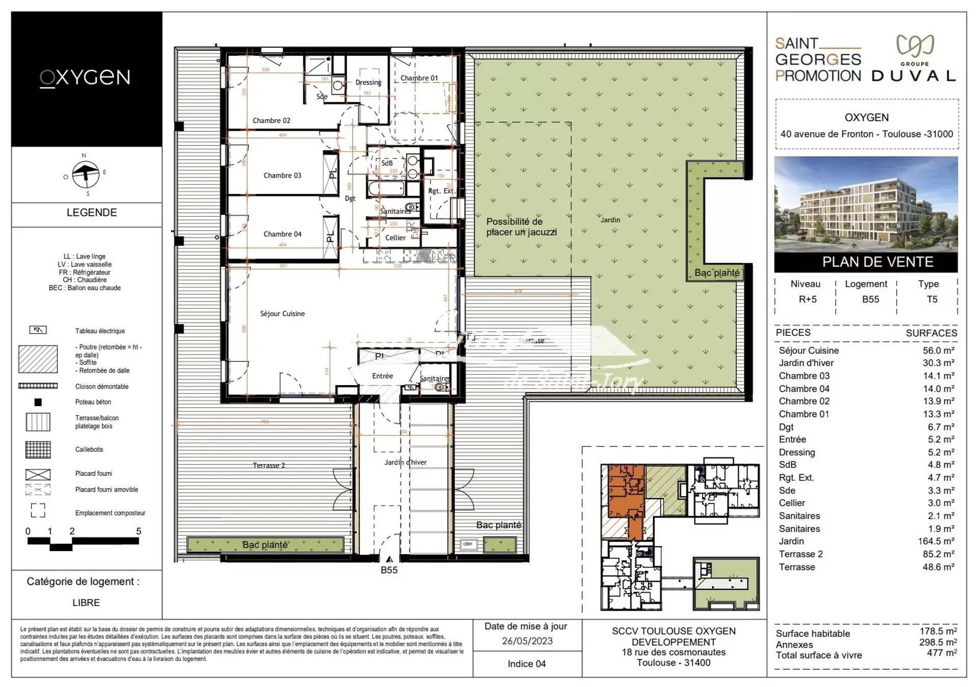 Kondominium w Toulouse, Haute-Garonne 11973488