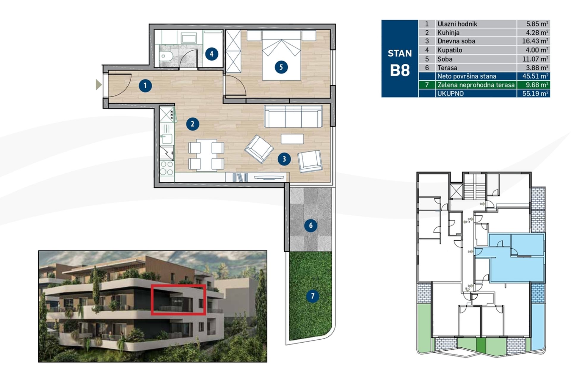 Kondominium dalam Kotor, Kotor Municipality 11991096