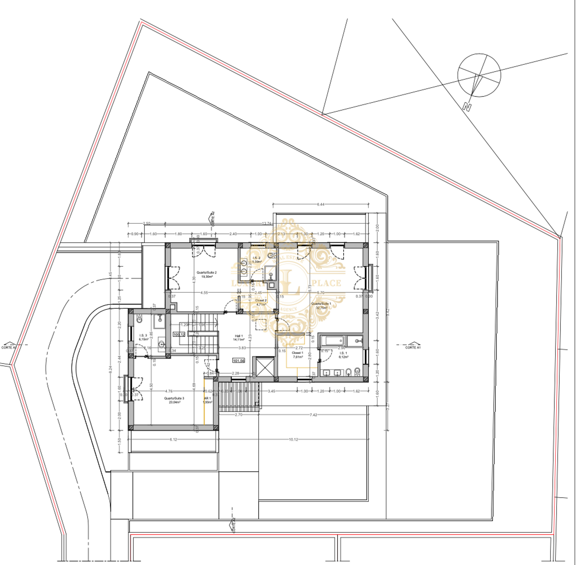 Land in Vila Nogueira de Azeitao, Setubal 11991144