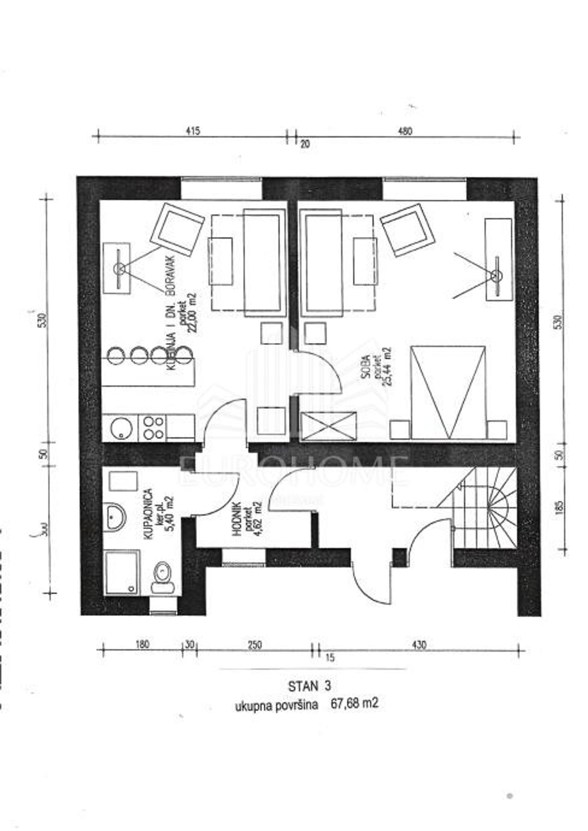 Condominium dans Zagreb, City of Zagreb 11991995