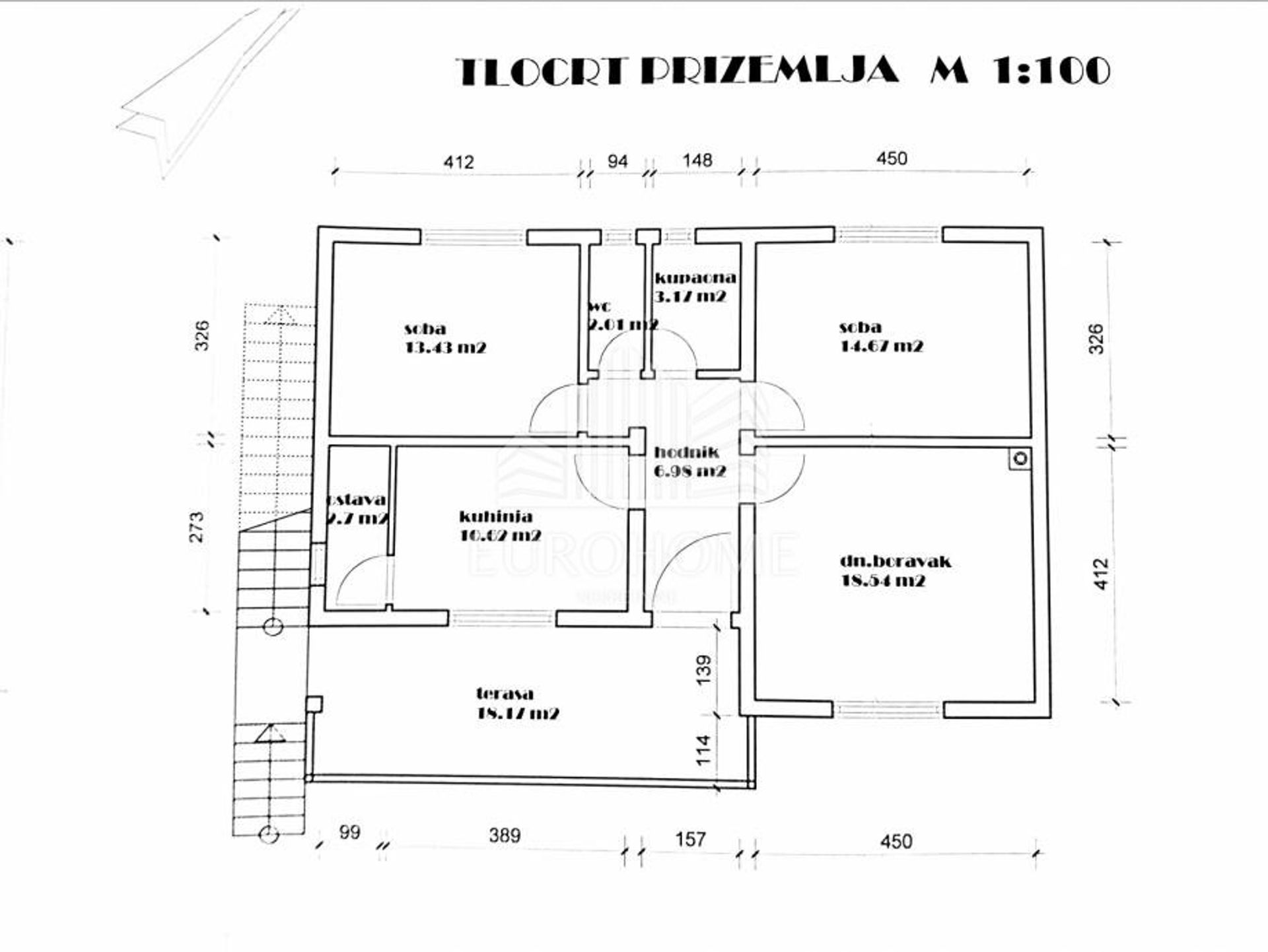 房子 在 Privlaka, Zadarska županija 11992440