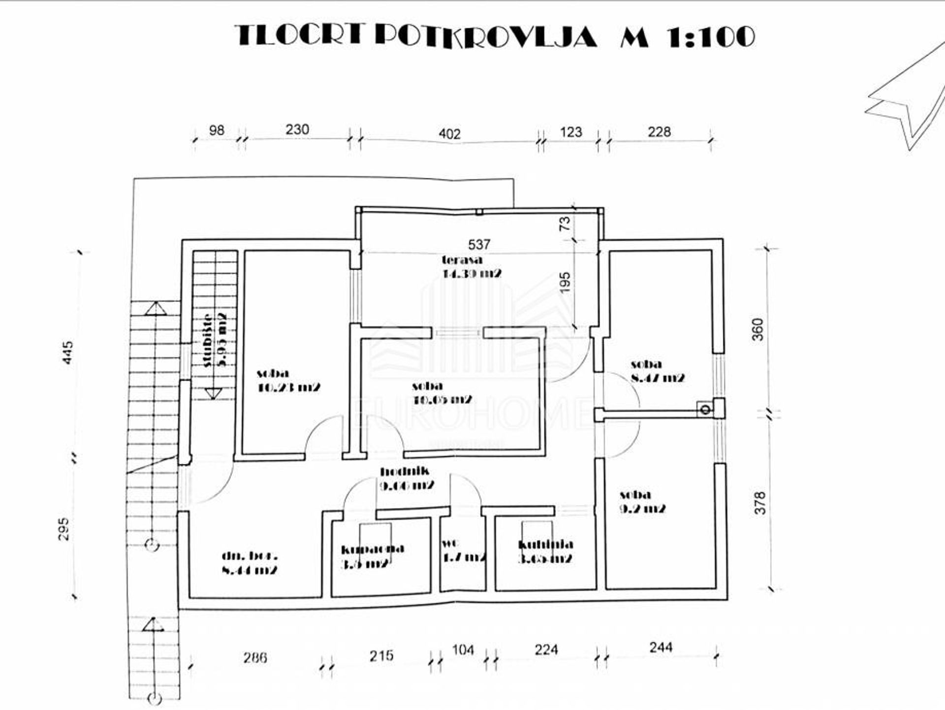 房子 在 Privlaka, Zadarska županija 11992440