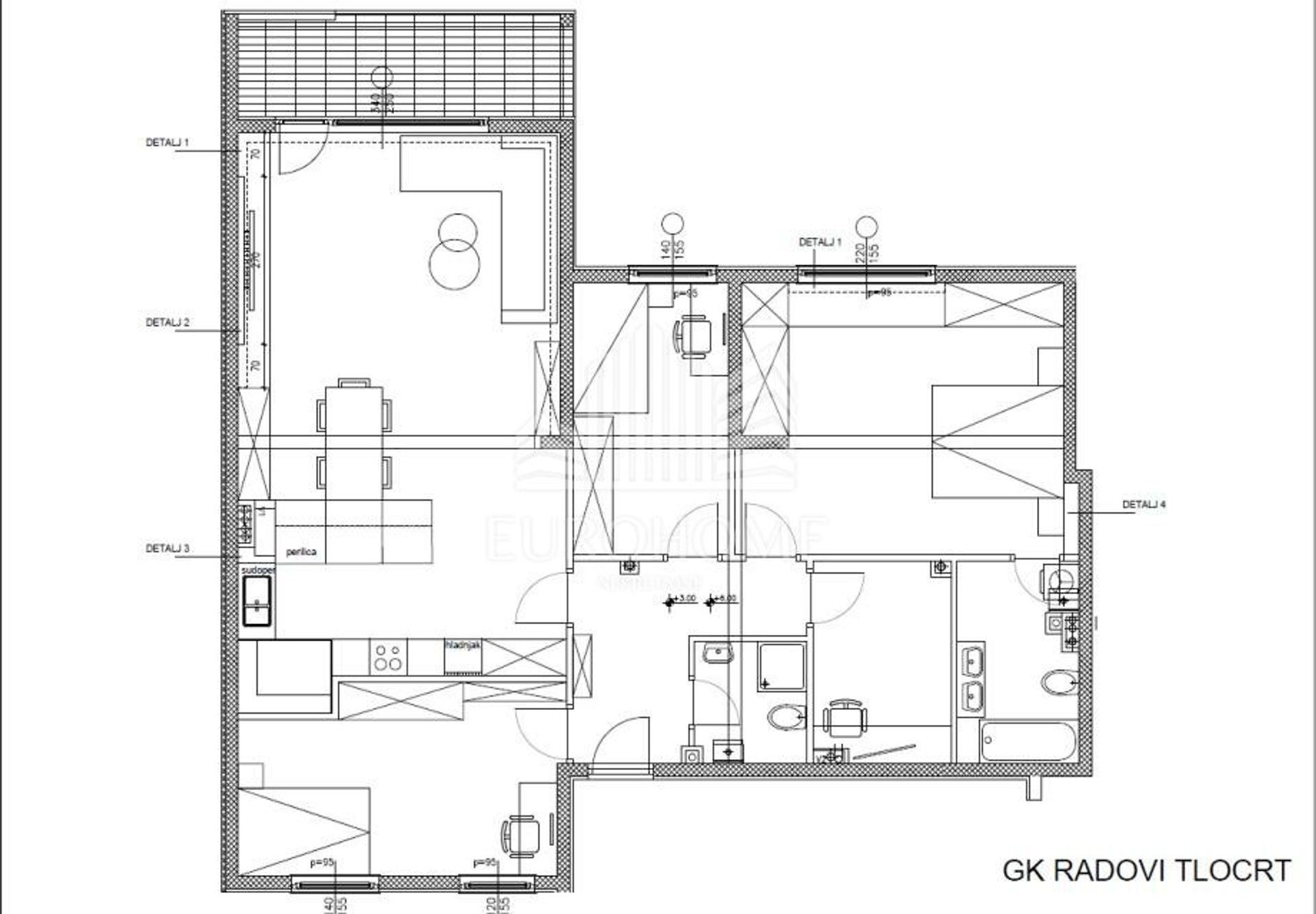 Condominium in Stenjevec, Zagreb, Grad 11992623