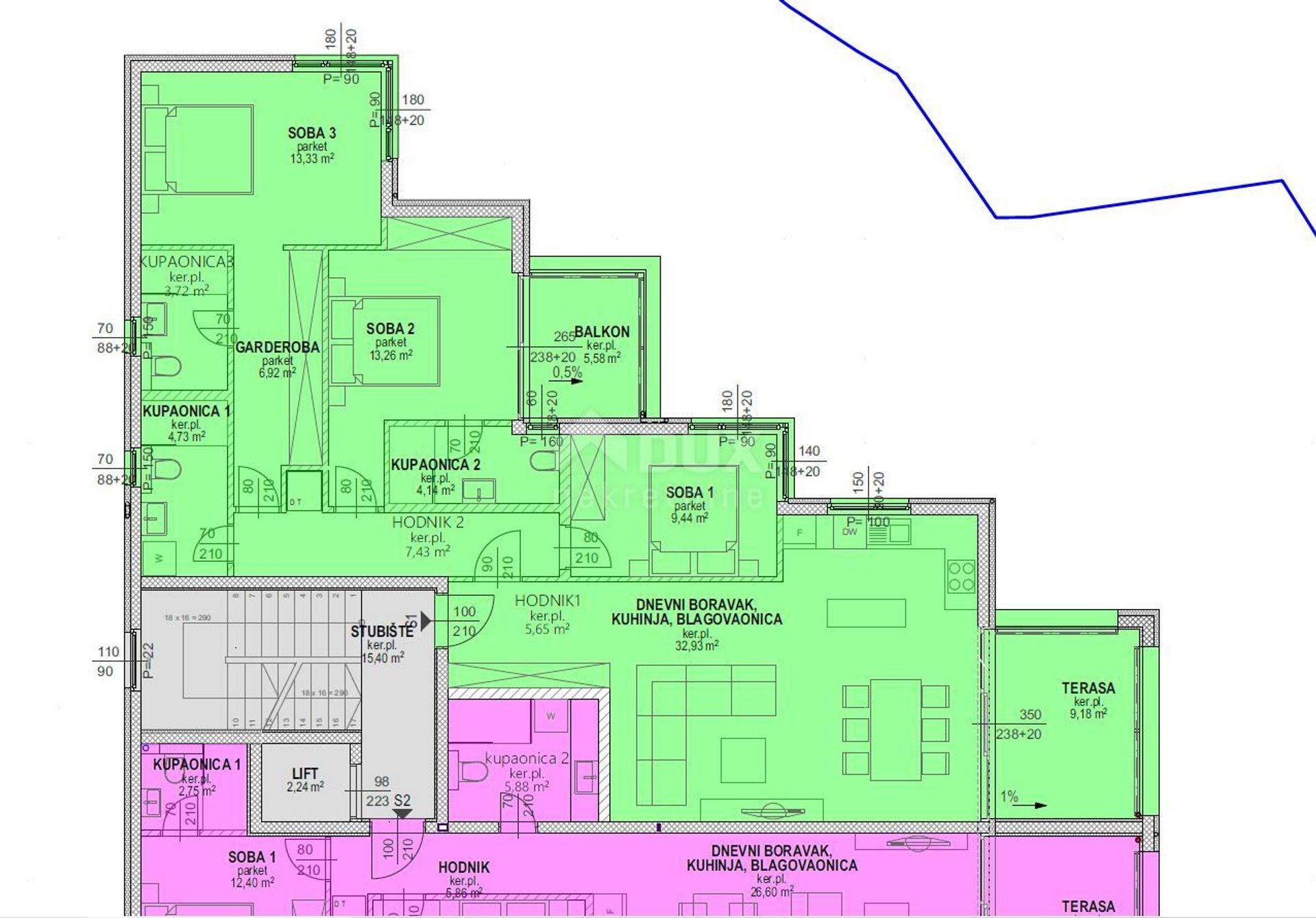 Condominium in Opatija, Primorsko-Goranska Zupanija 11997893