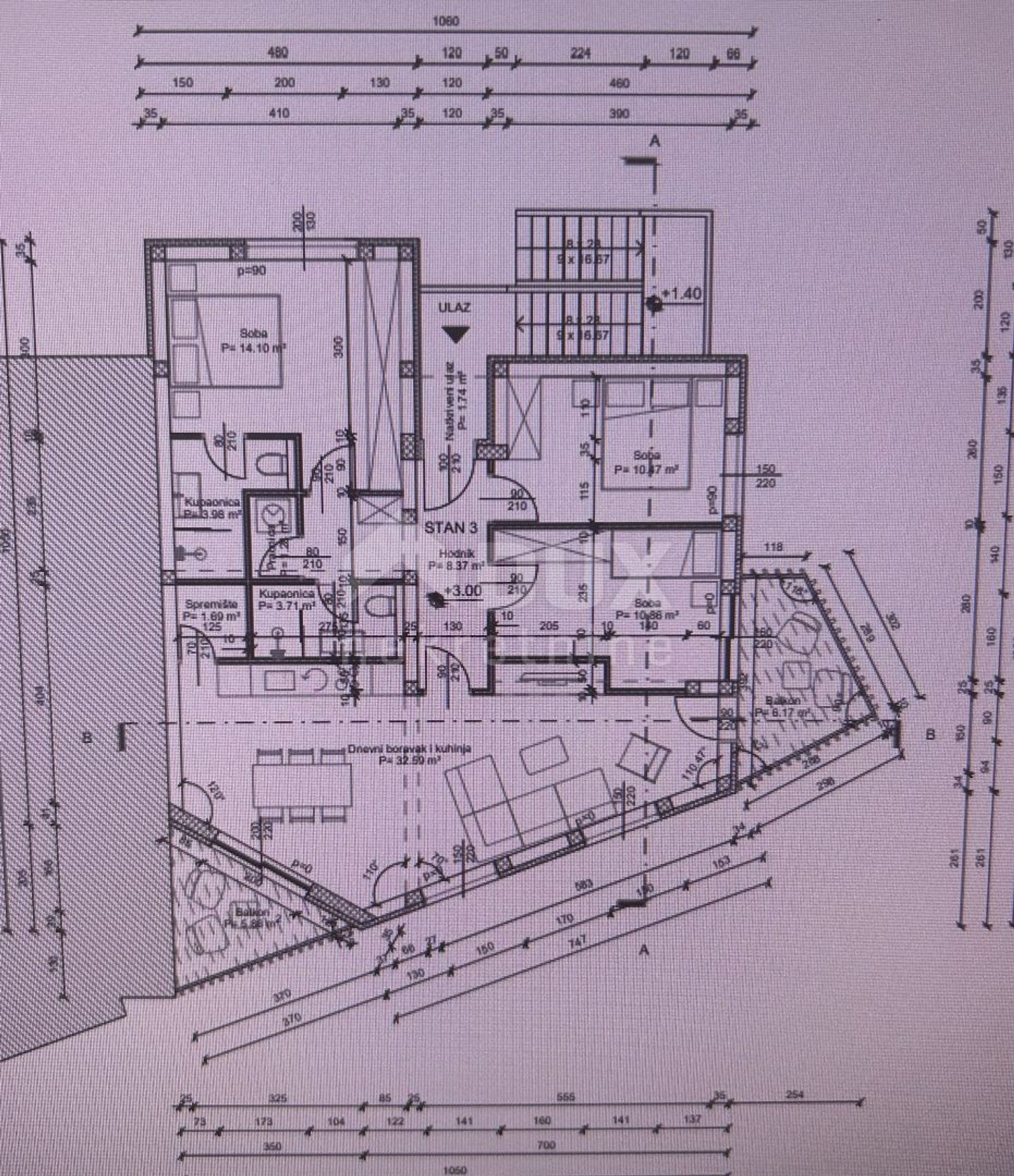 Condominium dans Vir, Zadar County 12000162