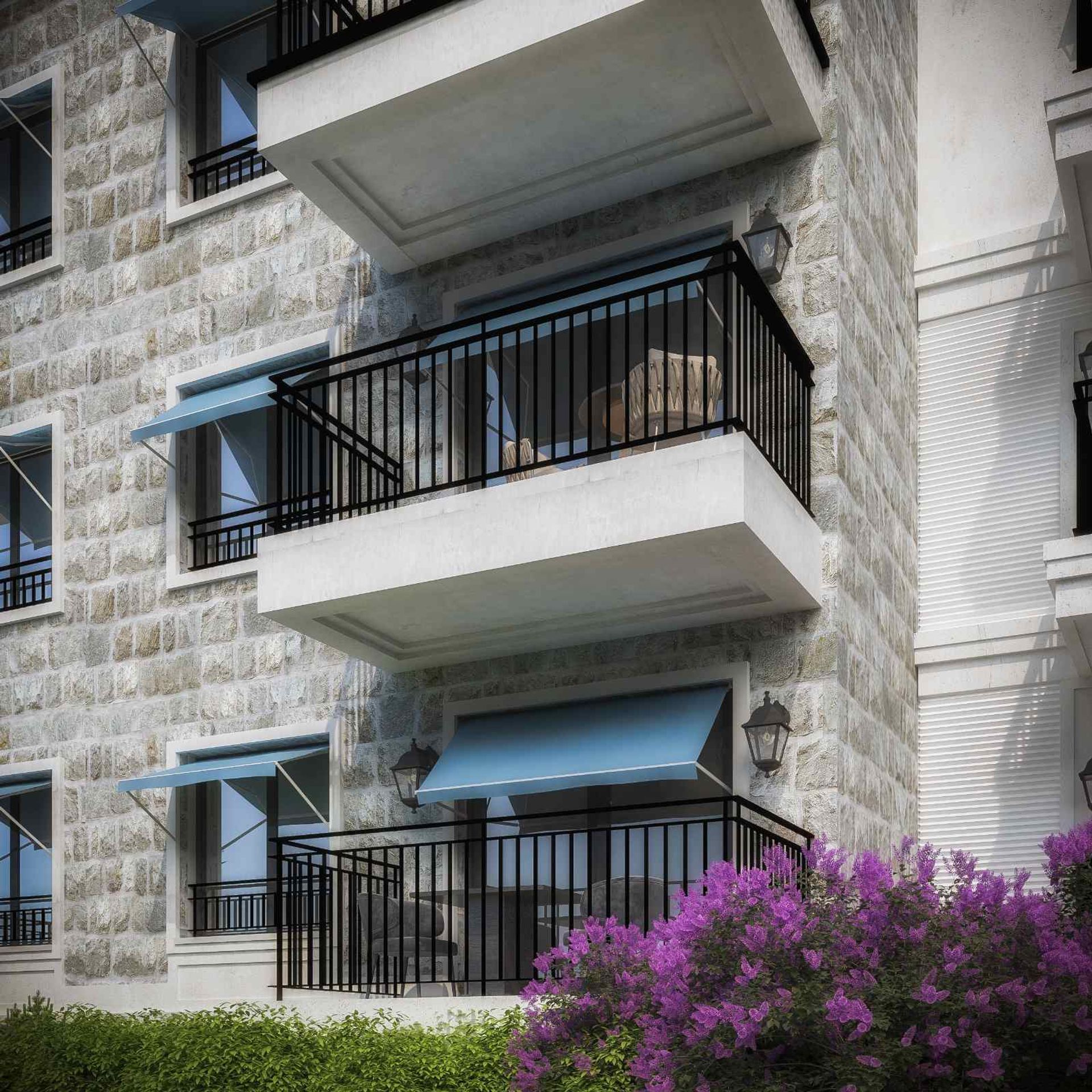 Condominium in Budva, Budva 12011169