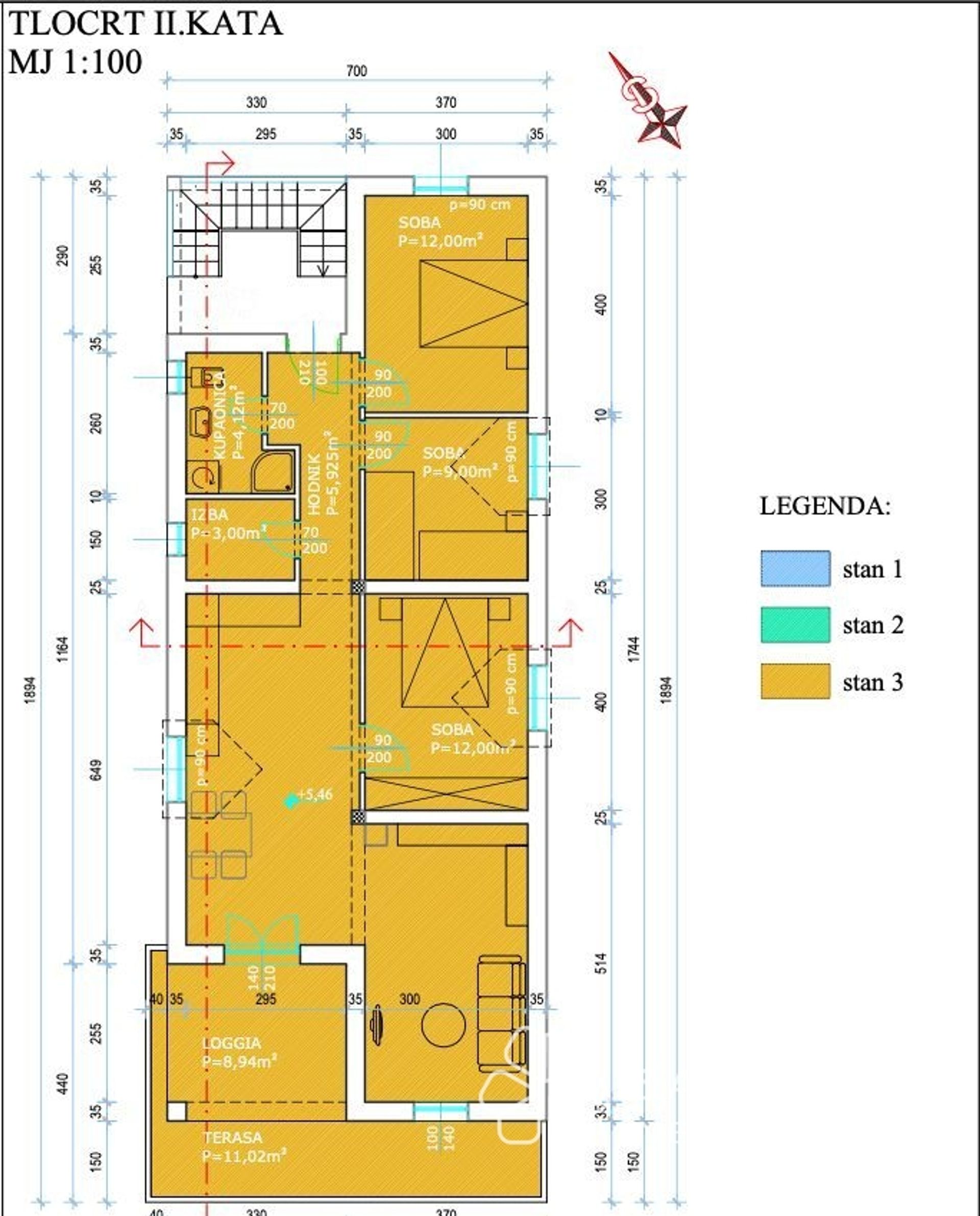 Condominium dans Biograd na Moru, Zadarska županija 12013081