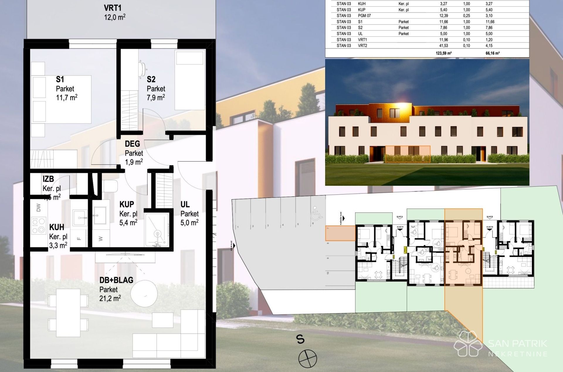 Condominio en Sesvete, Grad Zagreb 12013138