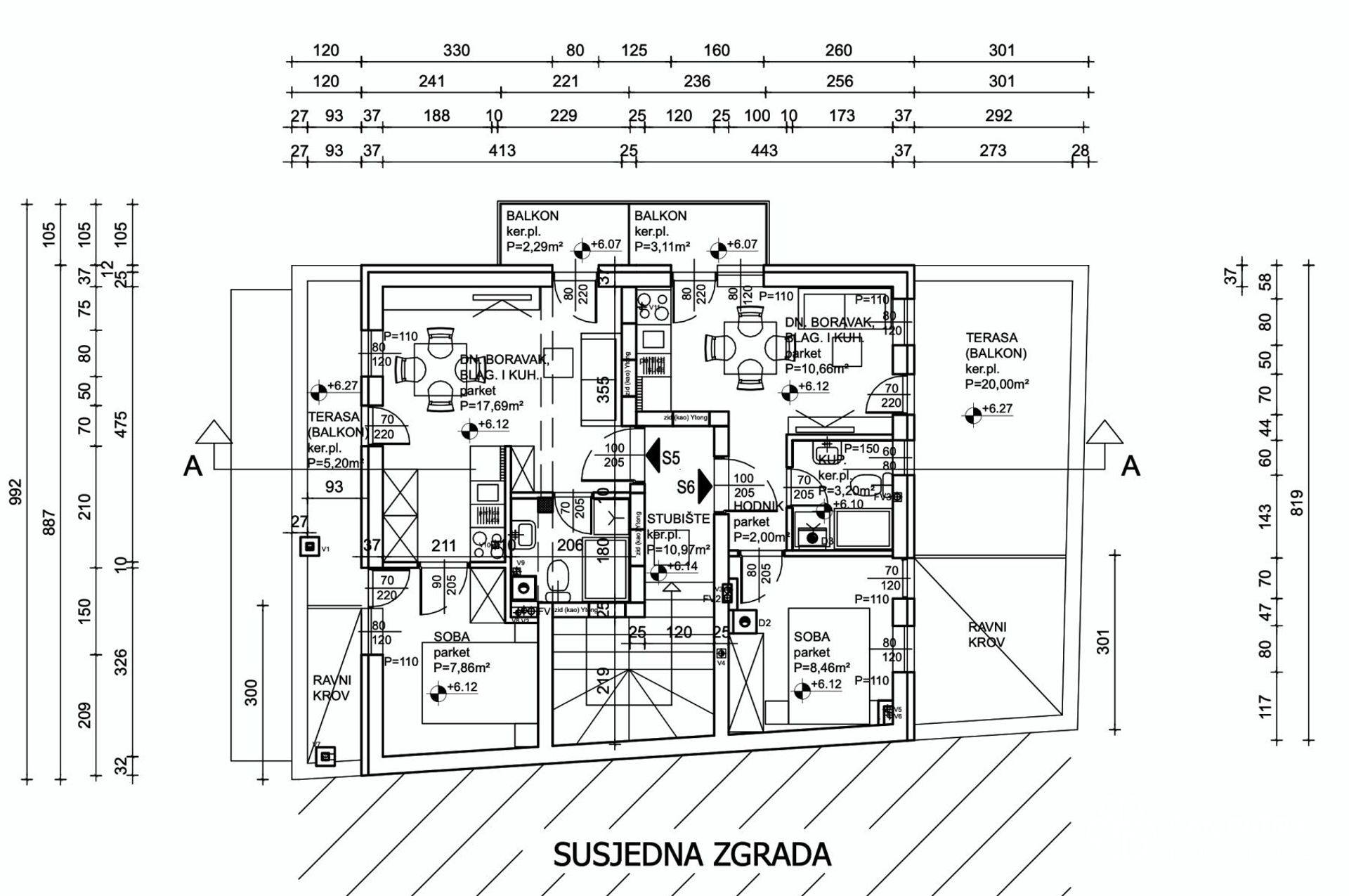 Kondominium di Vukomerec, Zagreb, Lulusan 12013156