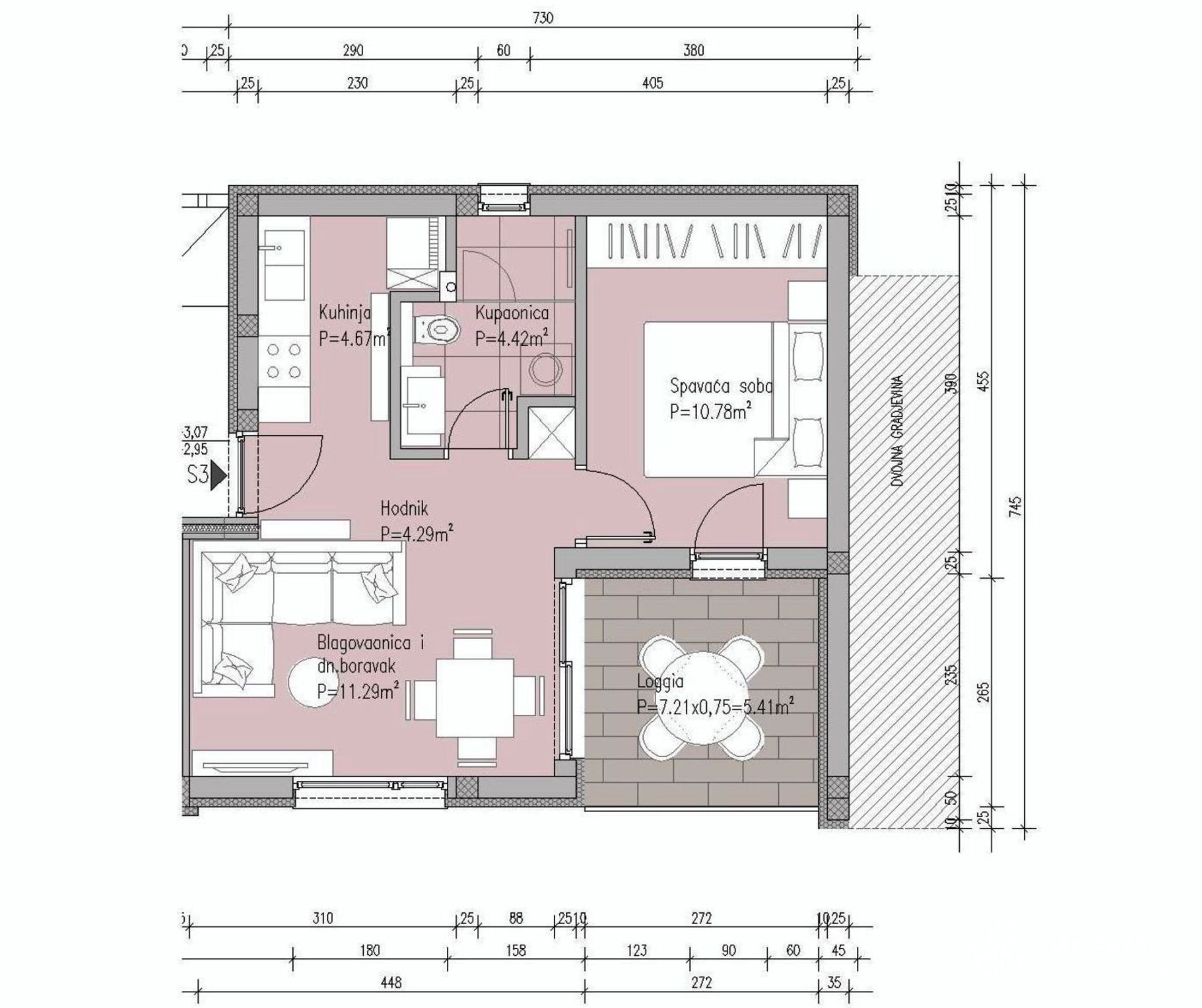 Kondominium w Brodarica, Šibensko-kninska županija 12013161