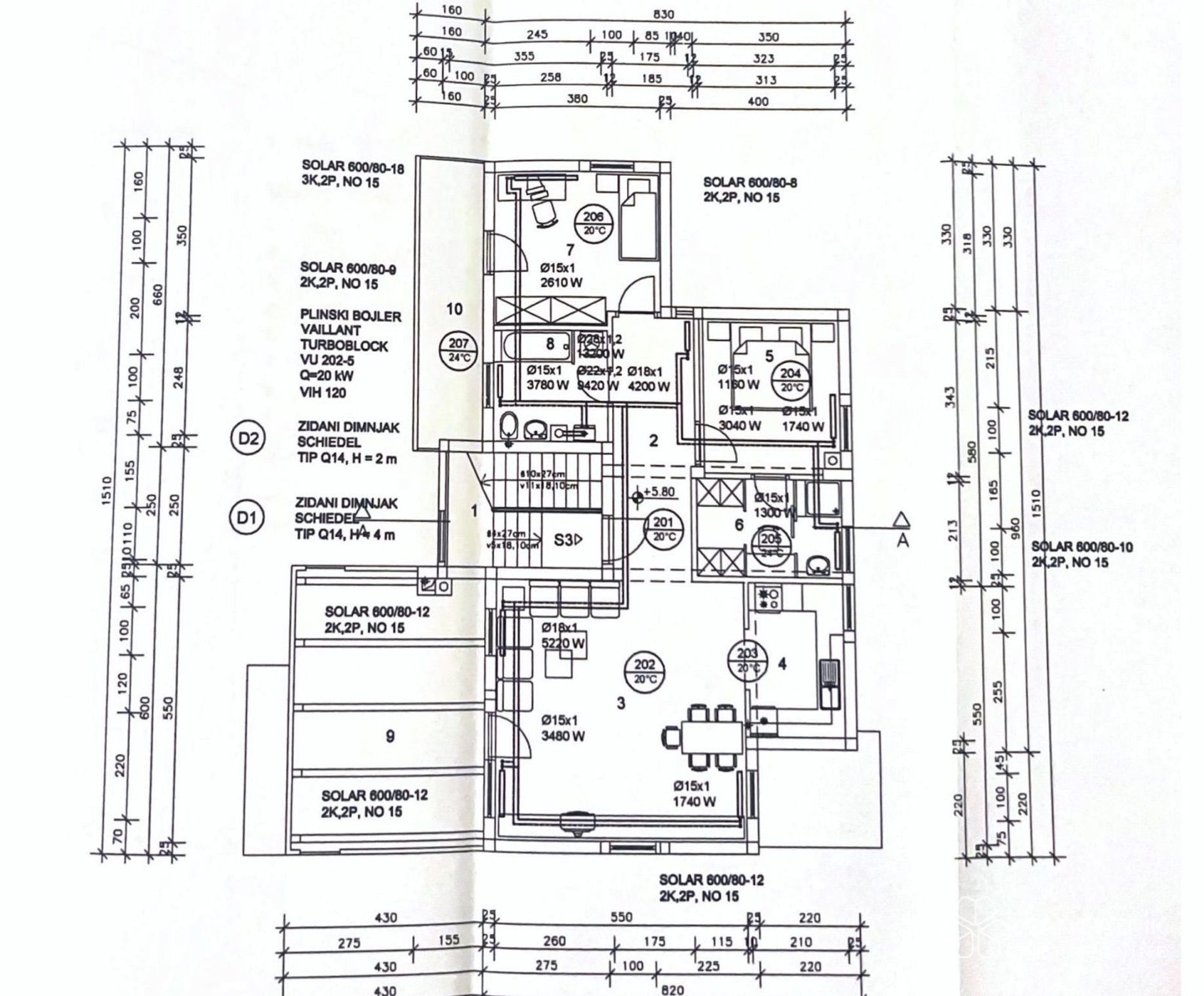 Condominium in Zagreb,  12013166